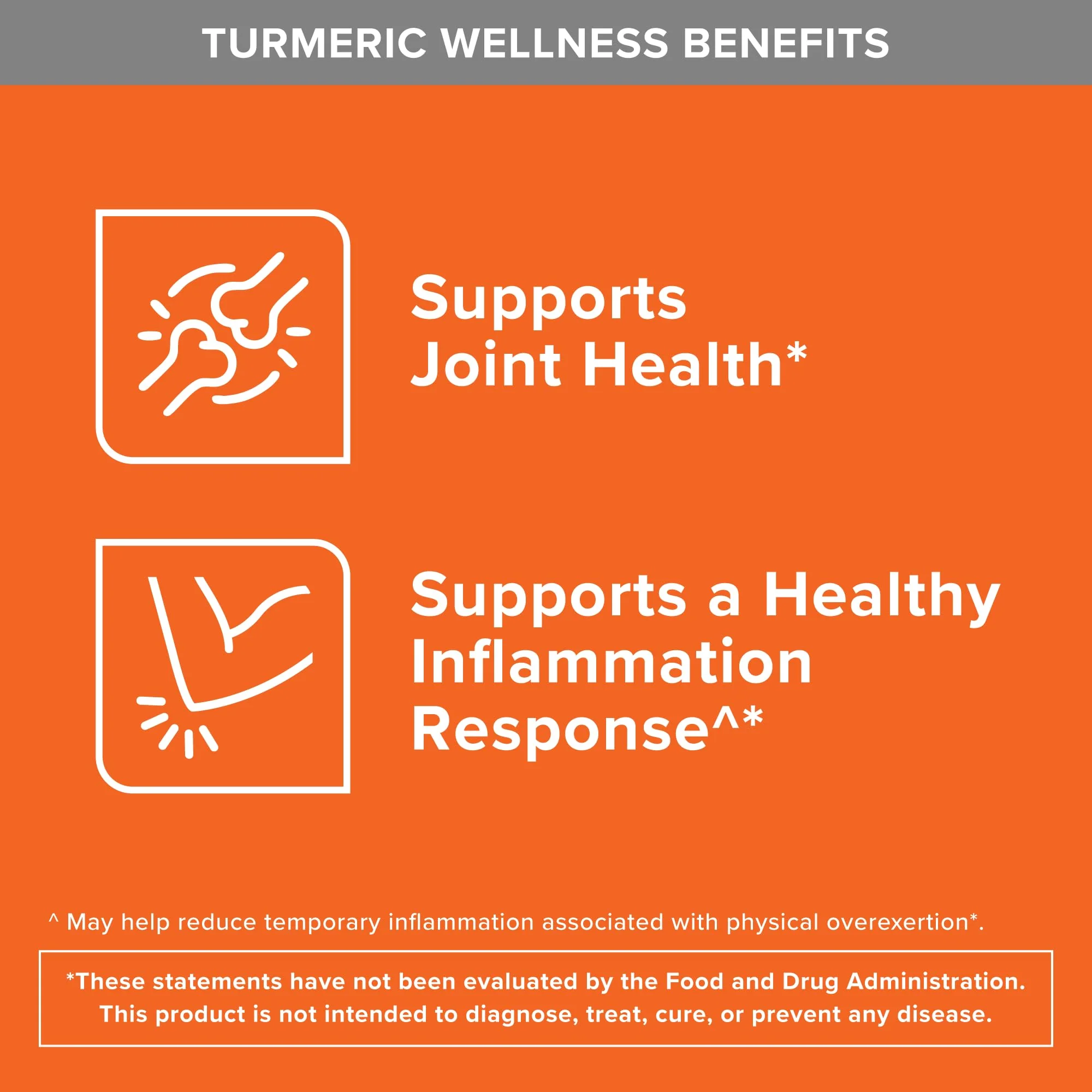 Qunol Turmeric Curcumin 2250mg, Black Pepper Extract for Enhanced Absorption, Supports Healthy Inflammation Response and Joint Health, Dietary Supplement, Vegetarian Formula, 90 Capsules - Image 10