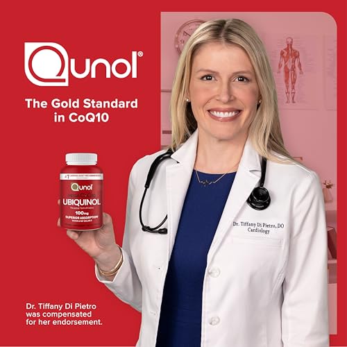 Qunol Ubiquinol CoQ10 100mg Softgels, Qunol Mega Ubiquinol 100mg - Superior Absorption - Active form of Coenzyme Q10 for Heart Health - 2 Month Supply - 60 Count - Image 2