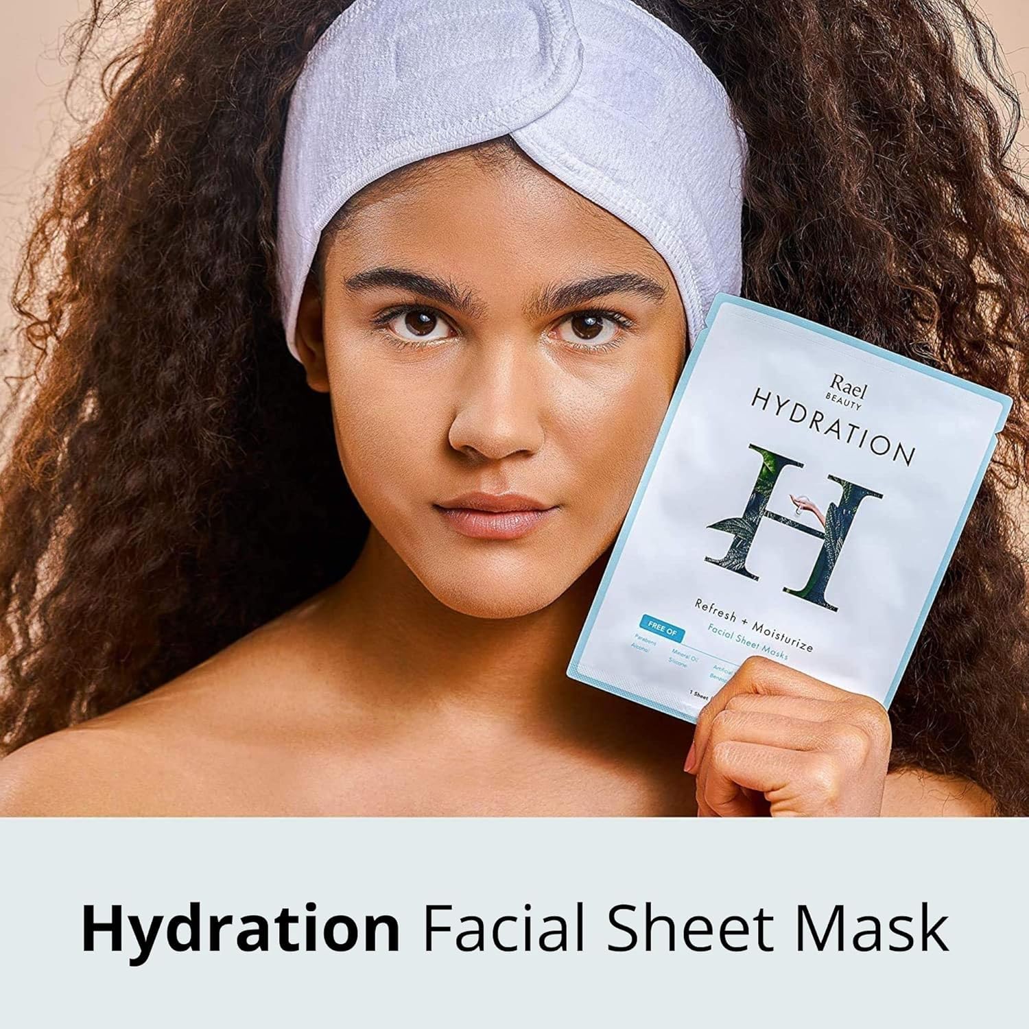 Rael Face Mask Skin Care, Hydrating Face Masks - Bamboo Facial Sheet Mask, Korean Skincare, Dewy Skin Care, Hydrating and Moisturizing, made with Fruit Extracts, All Skin Types (Hydration, 5 Sheets) - Image 5