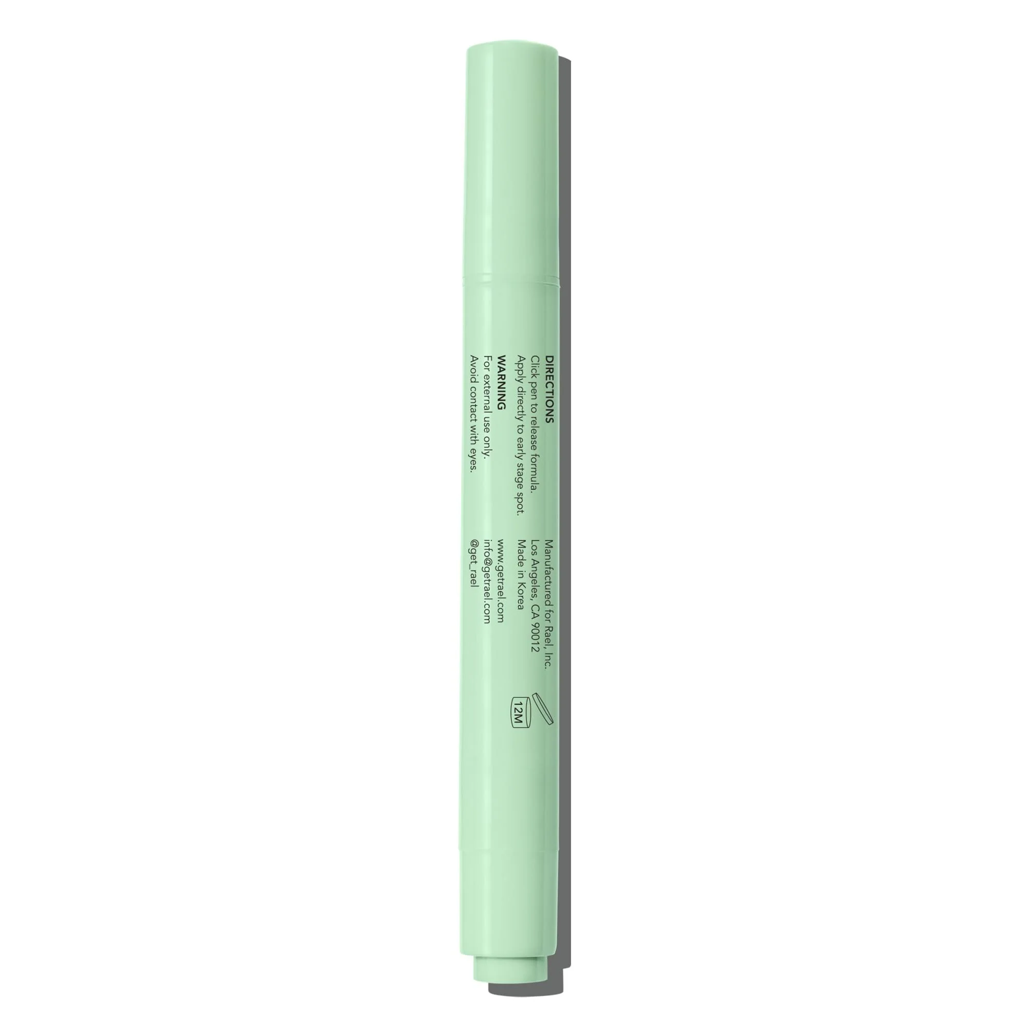 Rael Miracle Clear Spot Gel – Soothing Cream with Succinic Acid, Tea Tree, Calming Cica, Lightweight, Korean Skin Care (0.14 fl oz) - Image 2
