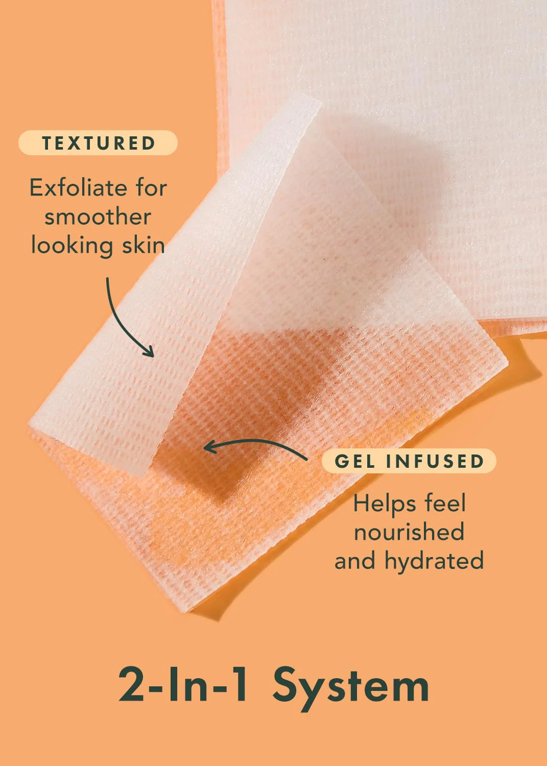 Rael Toner Pads, Cotton Pad for Face – Dual Textured, Exfoliating and Soothing with Carotene, Niacinamide, Hyaluronic Acid, Hydrating, Korean Skin Care (70 Count) - Image 5