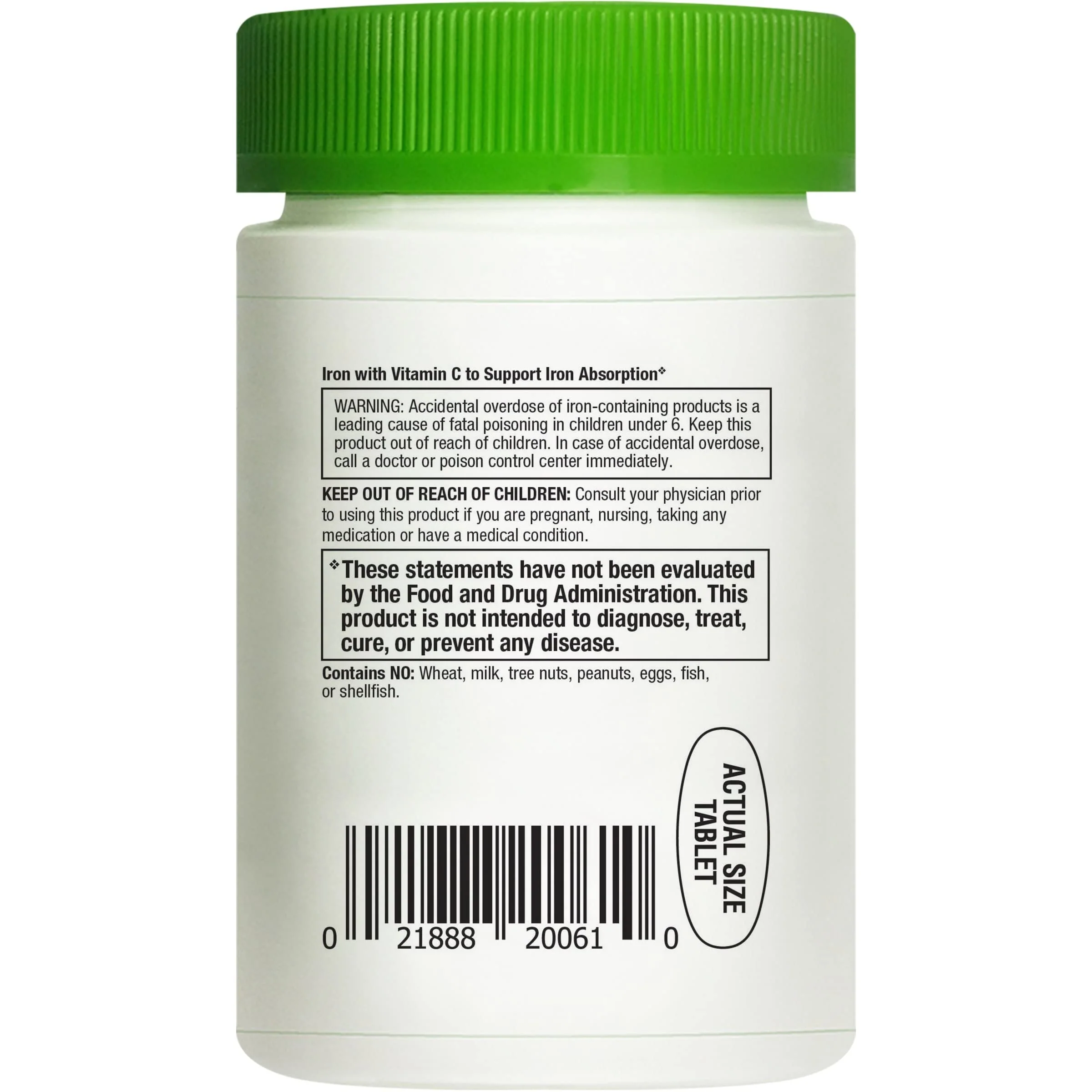 Rainbow Light Complete Iron Mini Tablets | 60 Count | High Potency Iron | with Vitamin C to Support Absorption | Supplement for Men and Women - Image 6