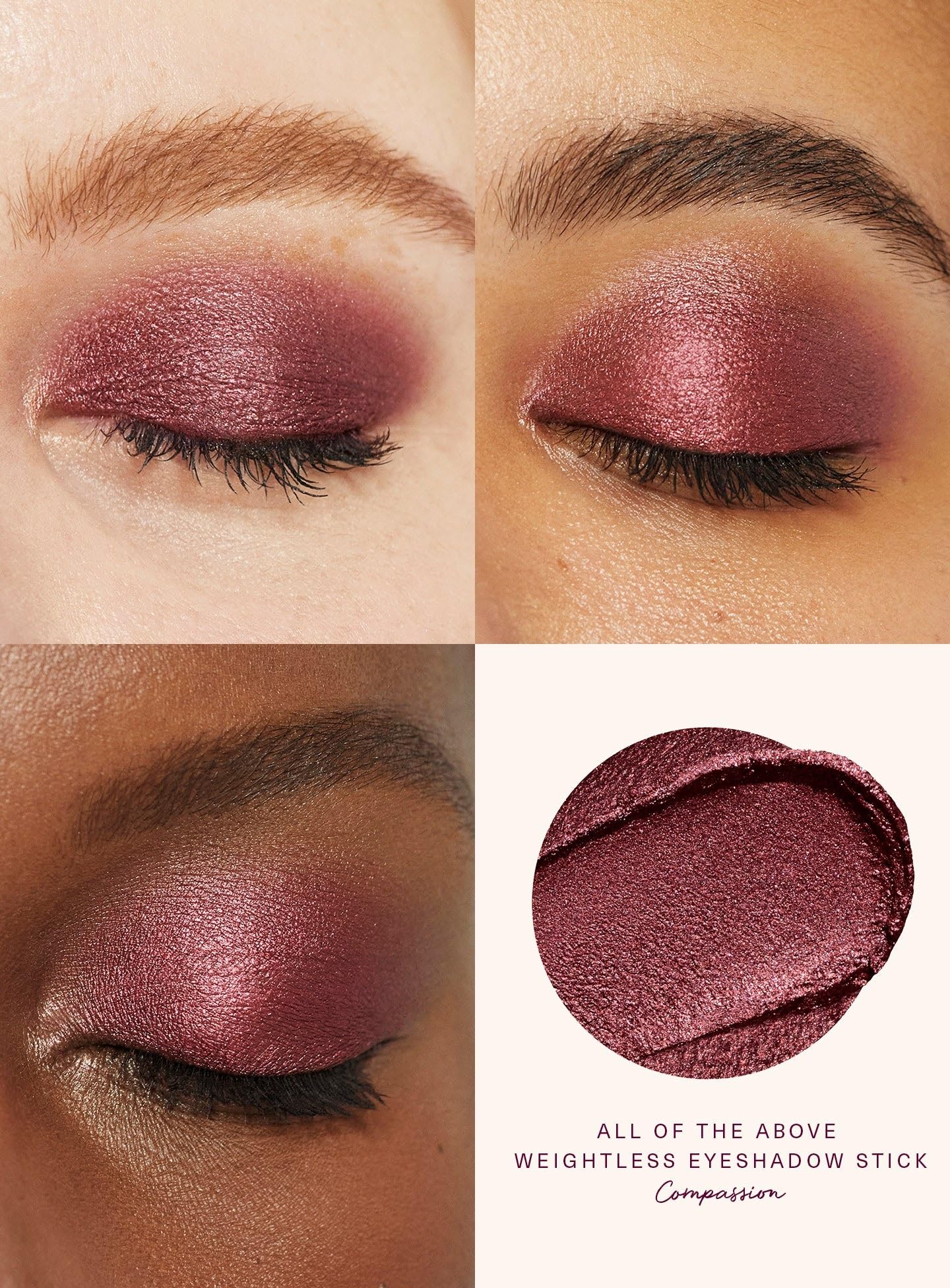Rare Beauty by Selena Gomez All of the Above Weightless Eyeshadow Stick Compassion - Image 3