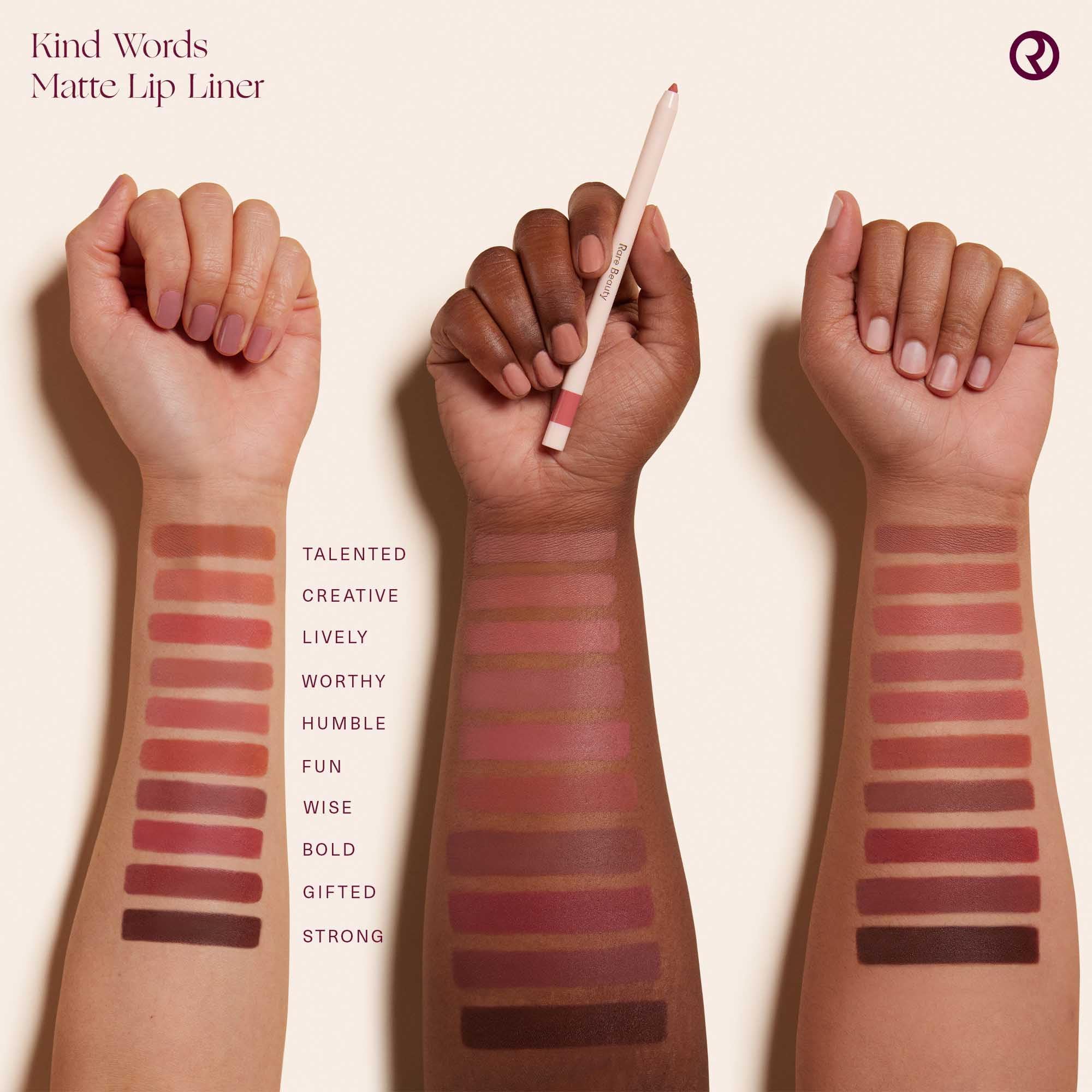 Rare Beauty by Selena Gomez Kind Words Lip Liner Wise - Image 4