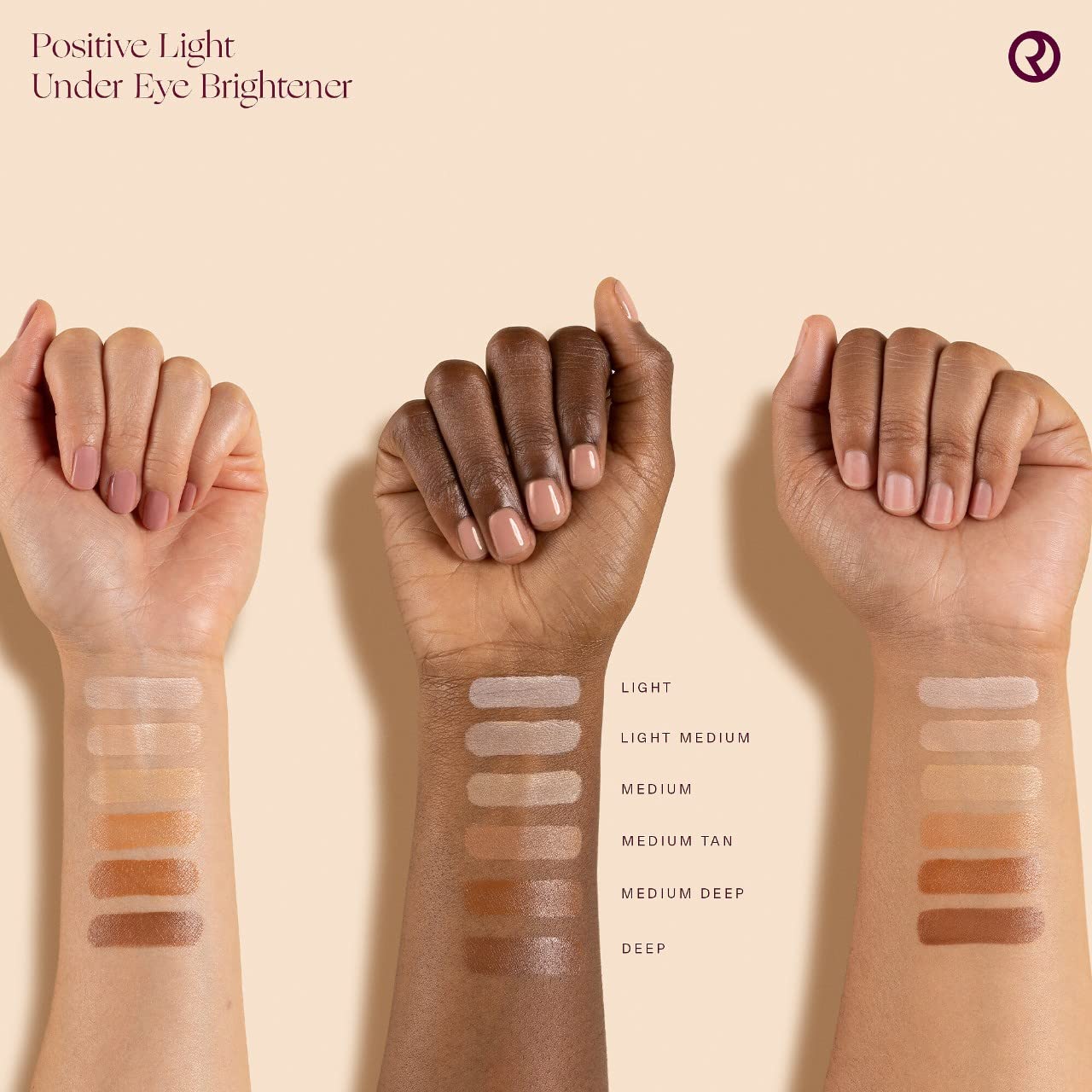 Rare Beauty Light Medium Under Eye Brightener - 4ml All-Skin Paraben-Free Cream - Image 2