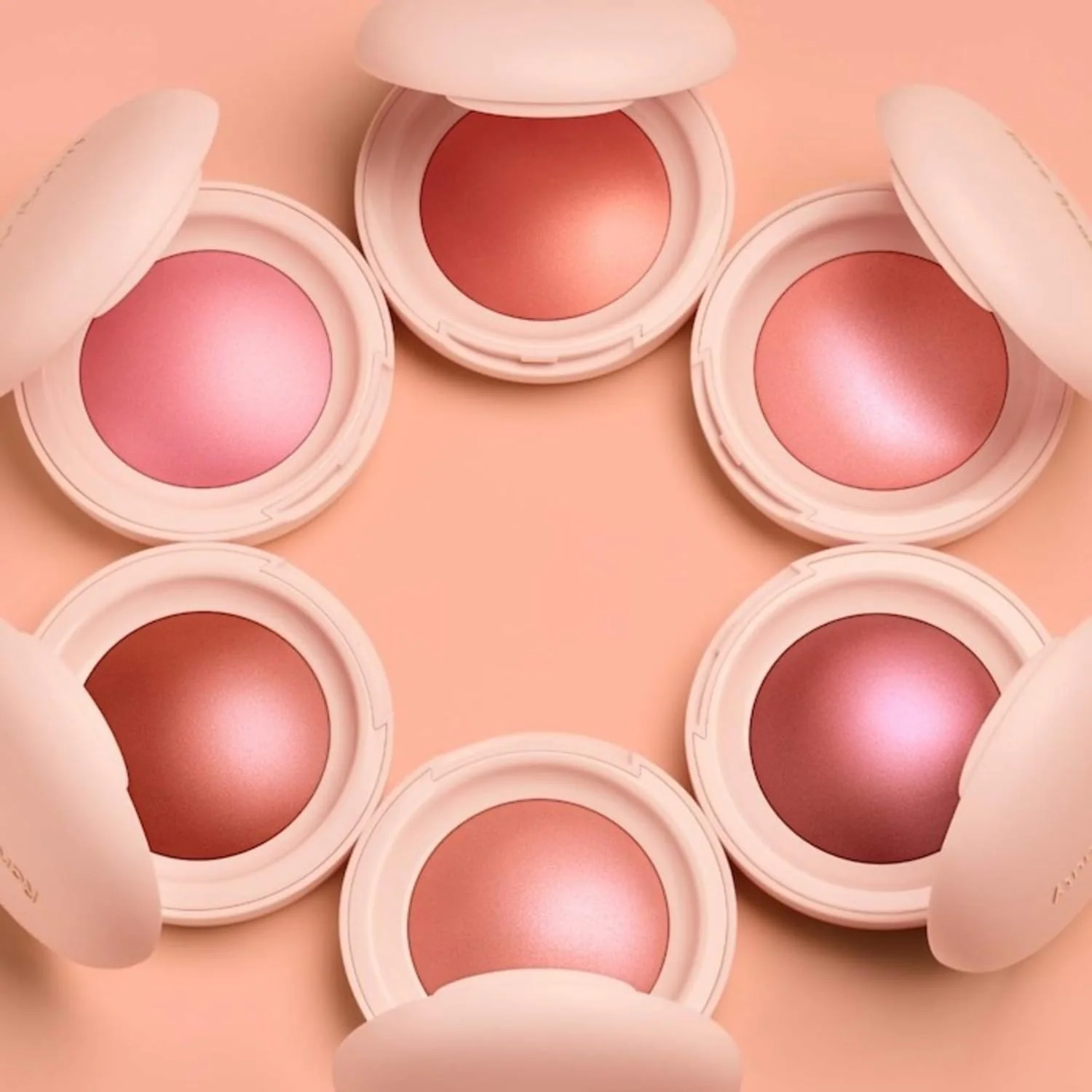 Rare Beauty Soft Pinch Luminous Powder Blush, Joy (muted peach), Radiant Finish, 0.098 oz/2.8 g - Image 4