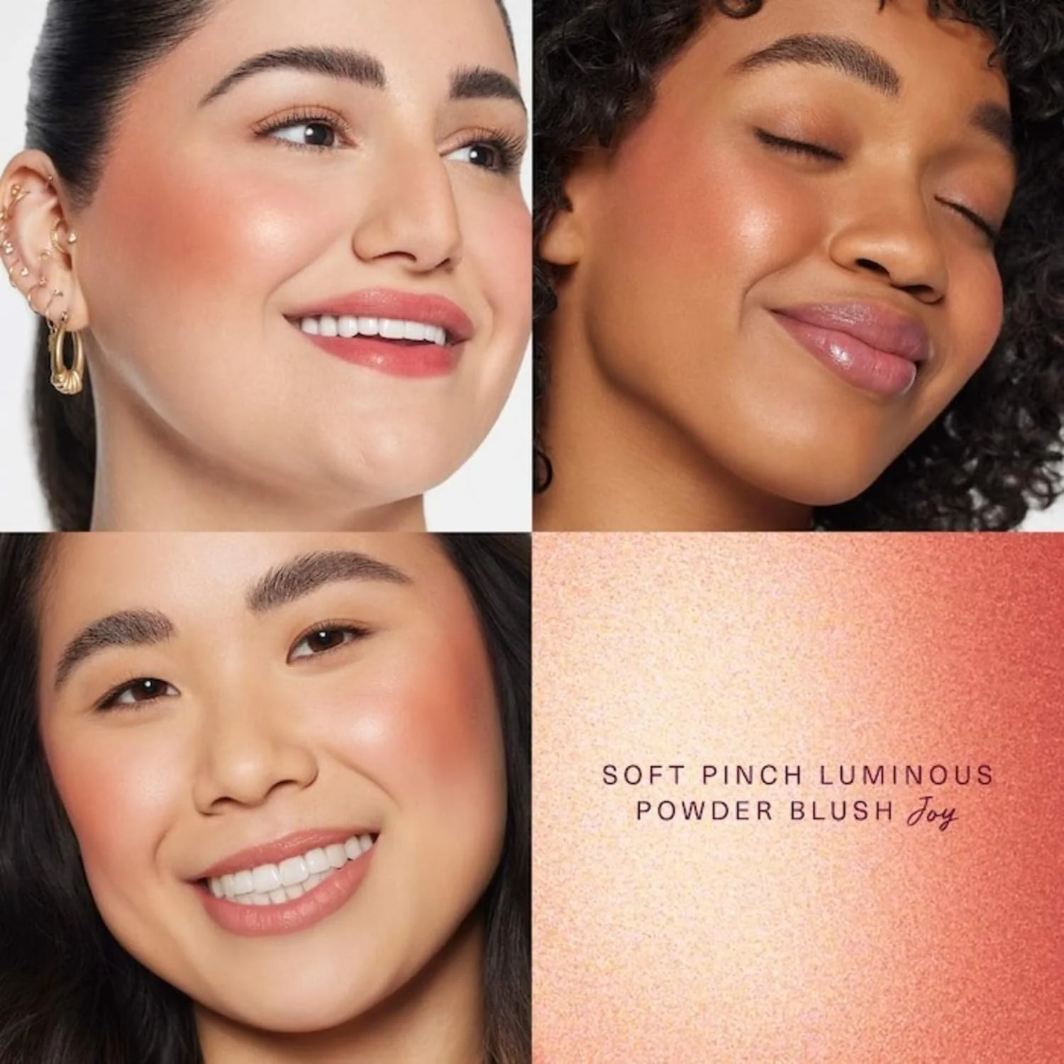 Rare Beauty Soft Pinch Luminous Powder Blush, Joy (muted peach), Radiant Finish, 0.098 oz/2.8 g - Image 9
