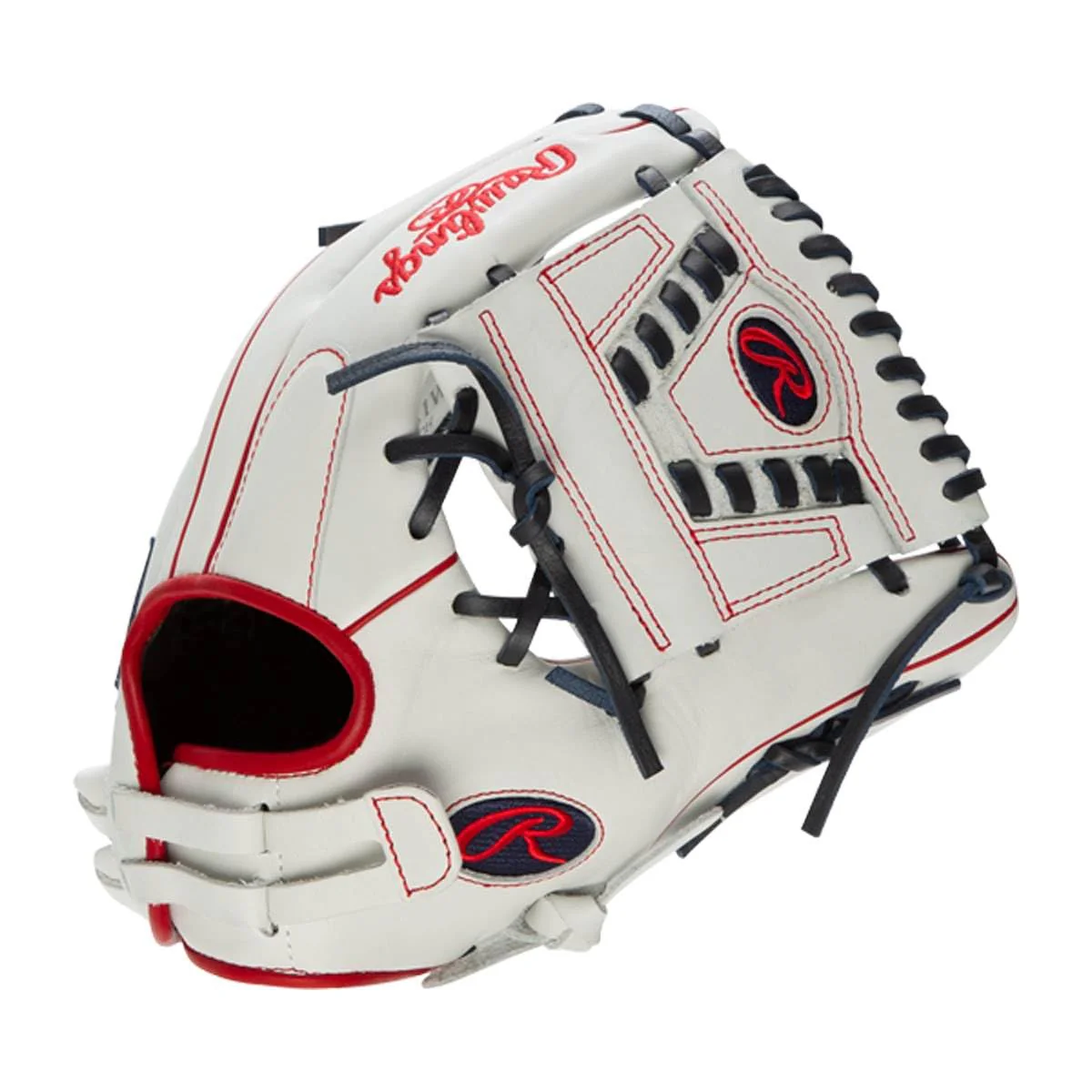 Rawlings | LIBERTY ADVANCED Fastpitch Softball Glove | 12" | 1 Piece Solid Web | Left Hand Throw - Image 4