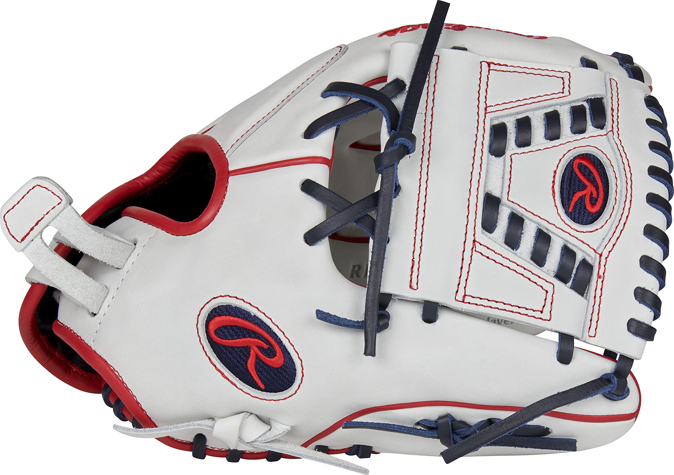 Rawlings | LIBERTY ADVANCED Fastpitch Softball Glove | 12" | 1 Piece Solid Web | Left Hand Throw - Image 6