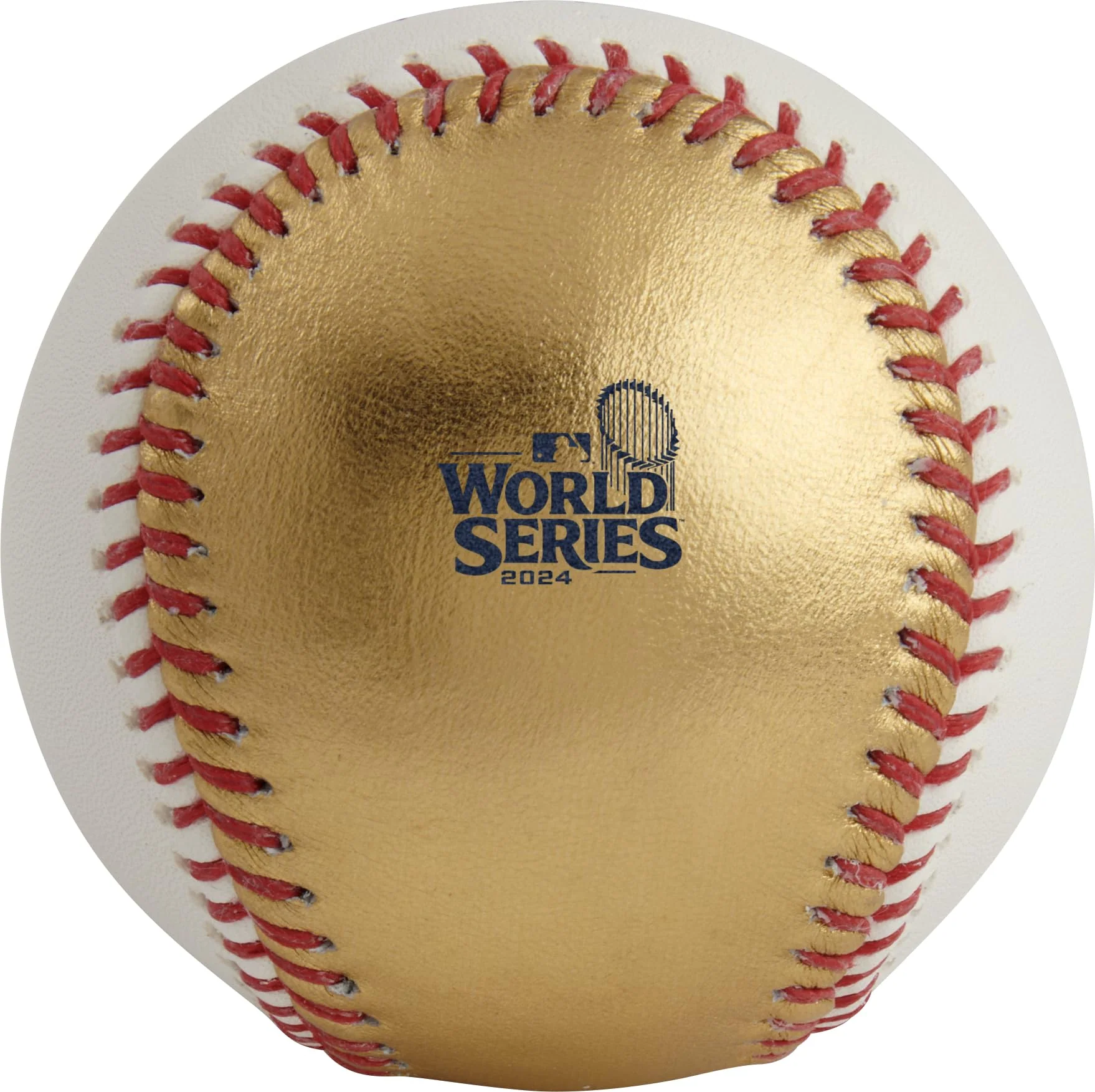 Rawlings | Official 2024 World Series Champions Los Angeles Dodgers | WS Champs Ball | White/Gold Leather Champions - Image 3