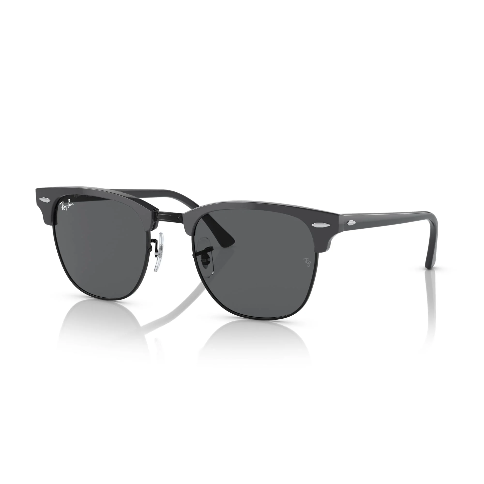 Ray-Ban RB3016 1367B1 51MM Grey On Black/Dark Grey Square Sunglasses for Men for Women