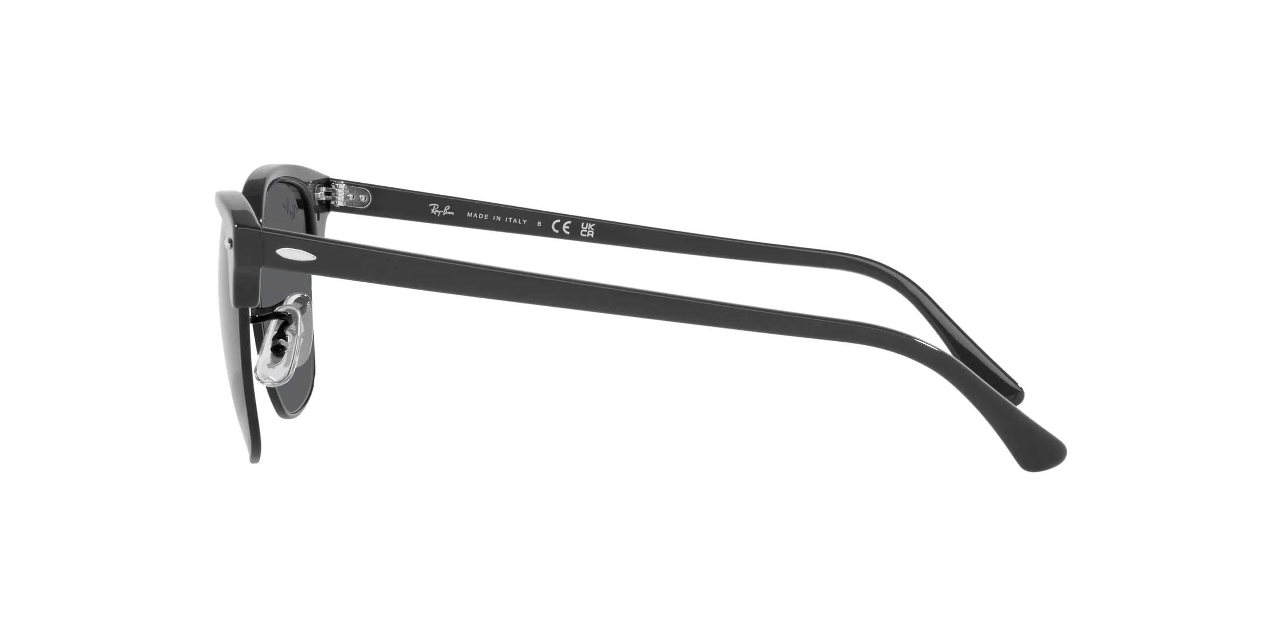 Ray-Ban RB3016 1367B1 51MM Grey On Black/Dark Grey Square Sunglasses for Men for Women - Image 4