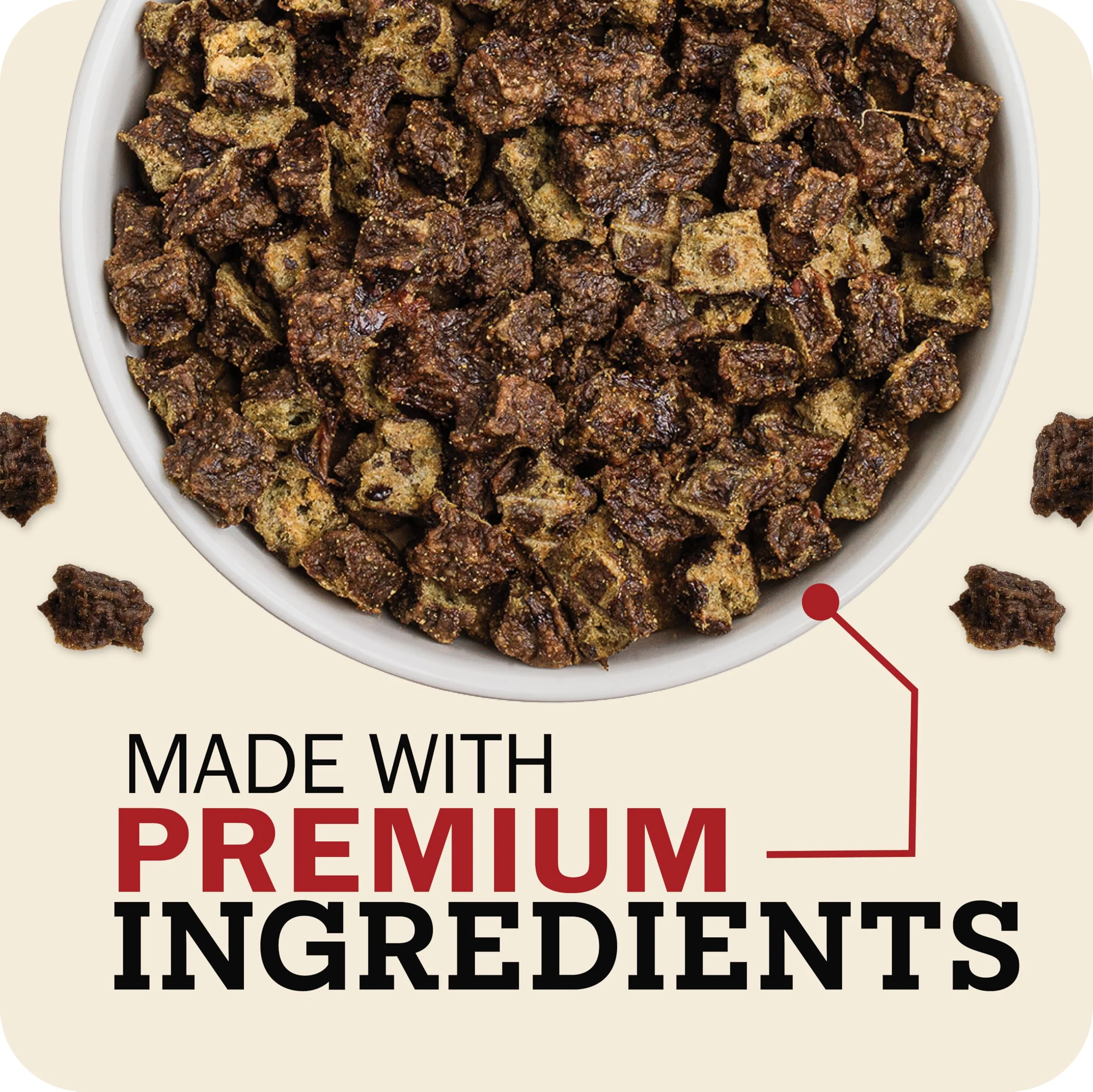 Redbarn Powerfood Air Dried Dog Food for Small Breeds - 91% Chicken & Chicken Organs with Blueberries - High Protein Dry Full Feed or Topper Made in USA for Picky Eaters - 2lb - Image 11