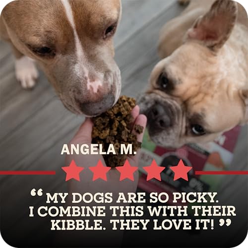 Redbarn Powerfood Air Dried Dog Food for Small Breeds - 91% Chicken & Chicken Organs with Blueberries - High Protein Dry Full Feed or Topper Made in USA for Picky Eaters - 2lb - Image 2