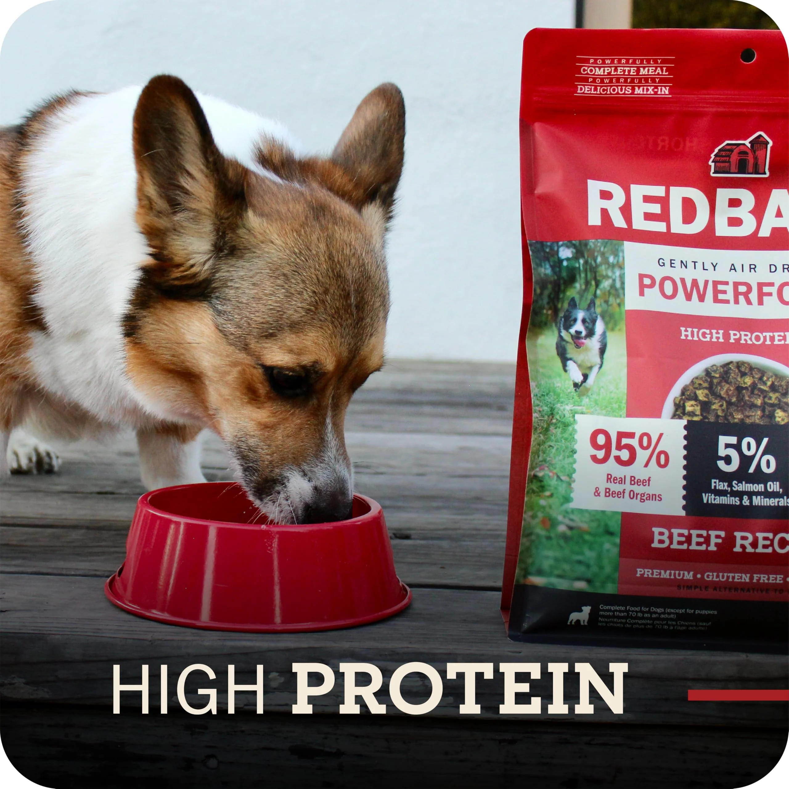Redbarn Powerfood Air Dried Puppy Food - 93% Chicken & Chicken Organs - High Protein Non-GMO Dry Recipe to Support Healthy Growth, Development, Immunity & Digestive Health for All Breeds - 2lb - Image 8