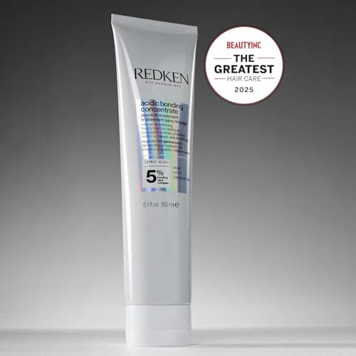 Redken Acidic Bonding Concentrate Leave In Conditioner - Hair Repair Treatment For Damaged Hair, Bond Building & Strengthening, Heat Protection - Image 2