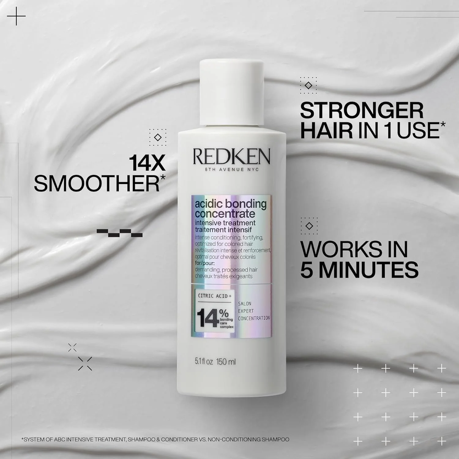 Redken Acidic Bonding Concentrate Pre-Treatment & Shampoo Set For Damaged and All Hair Repair - Repairs Weakened Bonds and Reduces Breakage - Image 10