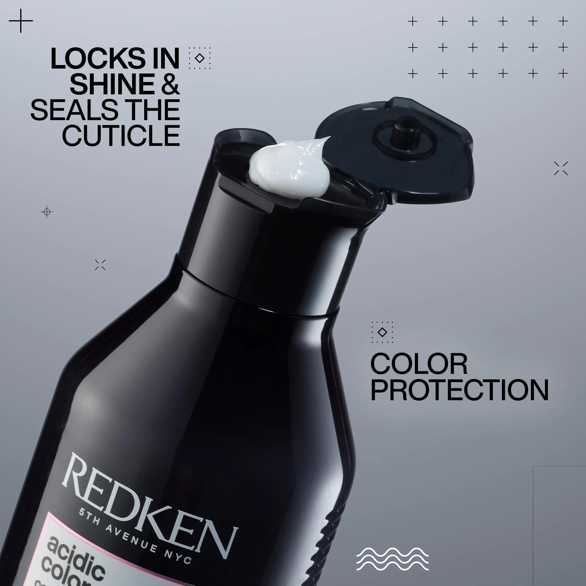 Redken Acidic Color Gloss Conditioner - Protects Vibrancy, Salon-Grade Hair Shine, For Color-Treated Hair, 10.1 Fl Oz - Image 6