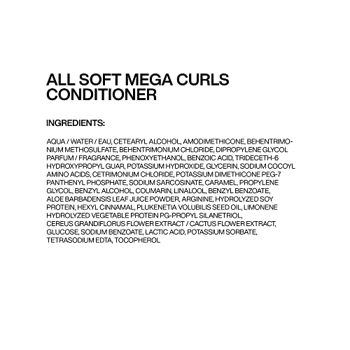 Redken All Soft Mega Curls Conditioner | For Extremely Dry Hair | For Curly & Coily Hair | Nourishes & Softens Severely Dry Hair | With Aloe Vera | 33.8 Fl Oz - Image 3