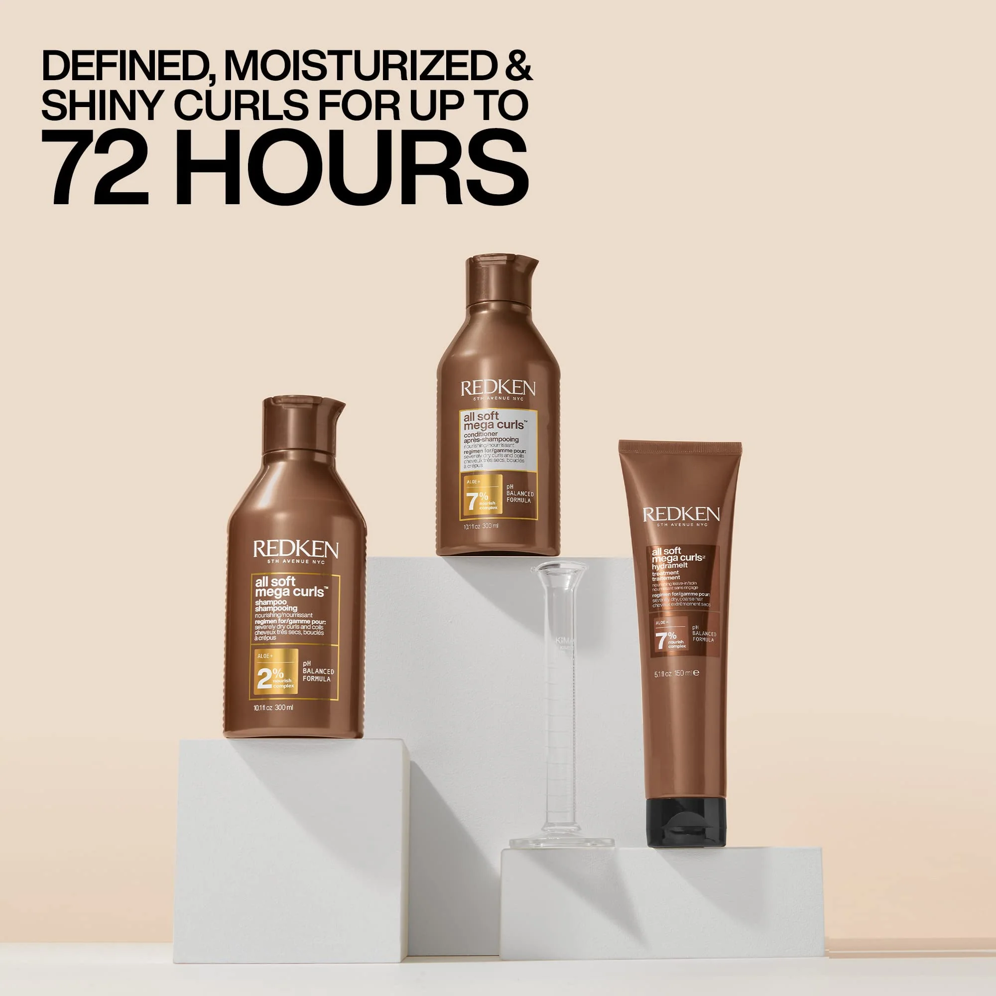Redken All Soft Mega Curls Conditioner | For Extremely Dry Hair | For Curly & Coily Hair | Nourishes & Softens Severely Dry Hair | With Aloe Vera | 33.8 Fl Oz - Image 9