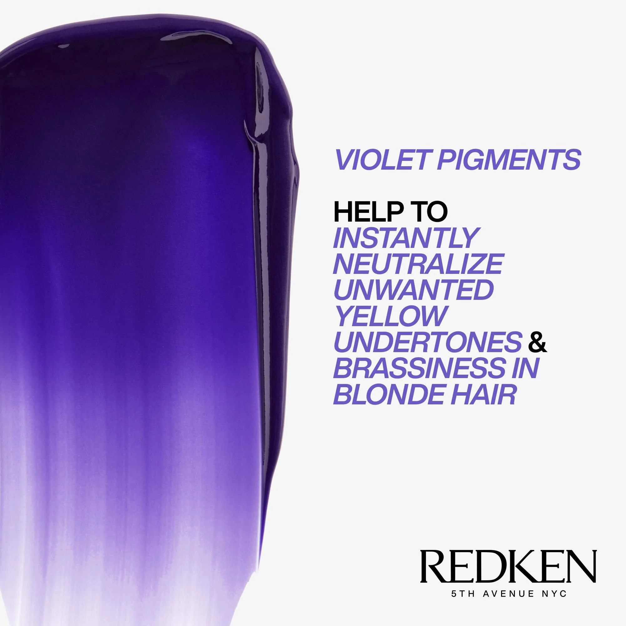 Redken Blondage Express Anti-Brass Mask For Blonde & Highlighted Hair - Ultra-Pigmented Purple Mask For Blonde Hair, 8.5 Fl Oz - Image 4