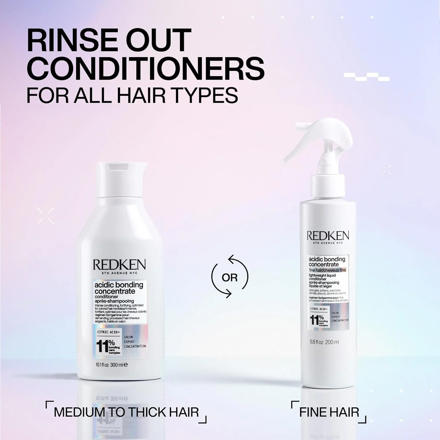 Redken Bonding Conditioner for Damaged Hair Repair, Acidic Bonding Concentrate, For All Hair Types - Image 4