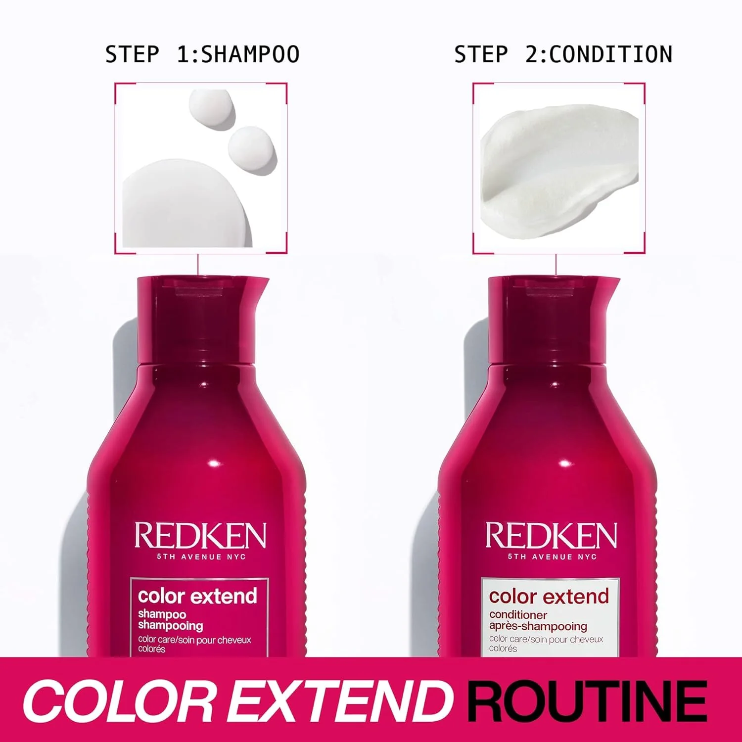 Redken Color Extend Conditioner, Detangles & Smooths Hair While Protecting Color From Fading , 33.8 Fl Oz - Image 2