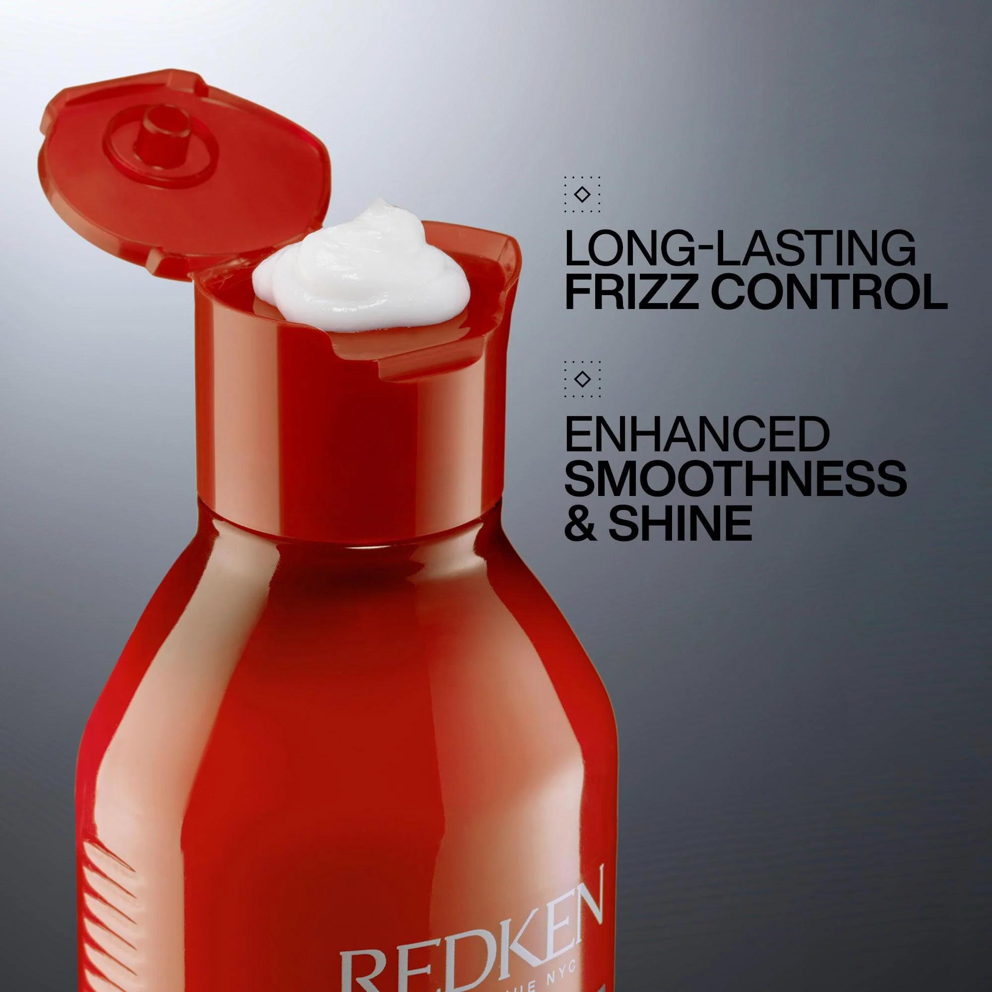 Redken Frizz Dismiss Conditioner | Weightless Frizz Control | Anti Frizz for Smoother Hair | Sulfate Free | 33.8 fl. Oz - Image 9