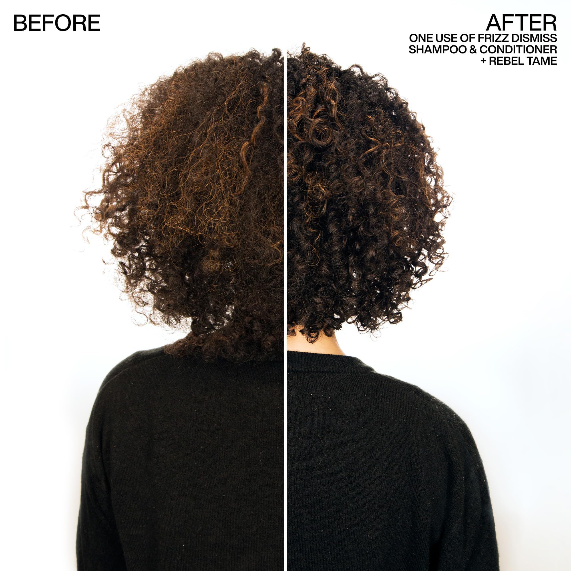 Redken Frizz Dismiss Rebel Tame Heat Protective Leave-In Cream For Frizzy Hair - Protects Hair Against Frizz, 8 Oz - Image 6
