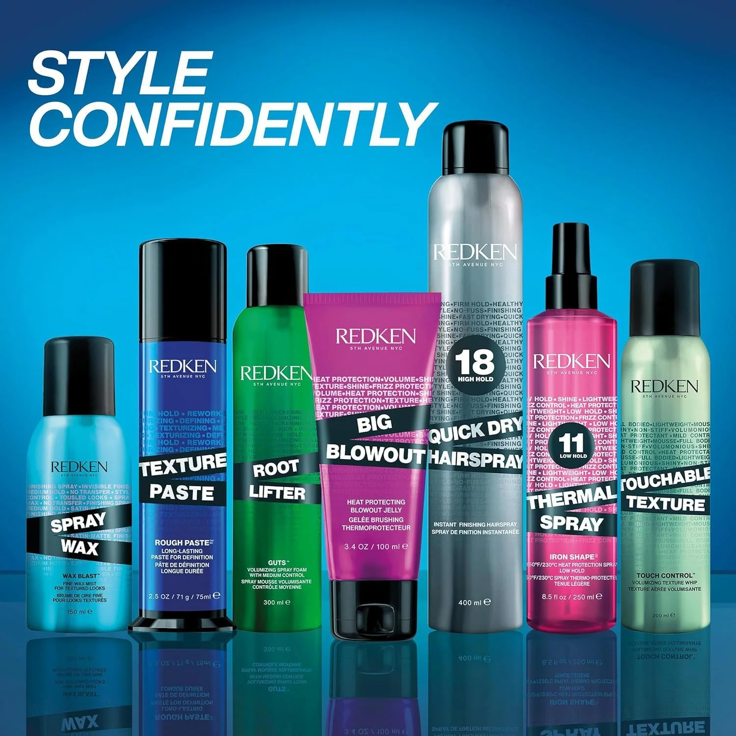 Redken Long-Lasting Styling Paste For All Hair Types - Adds Long-Lasting Texture & Definition With Flexible Control, Medium Hold - Image 2