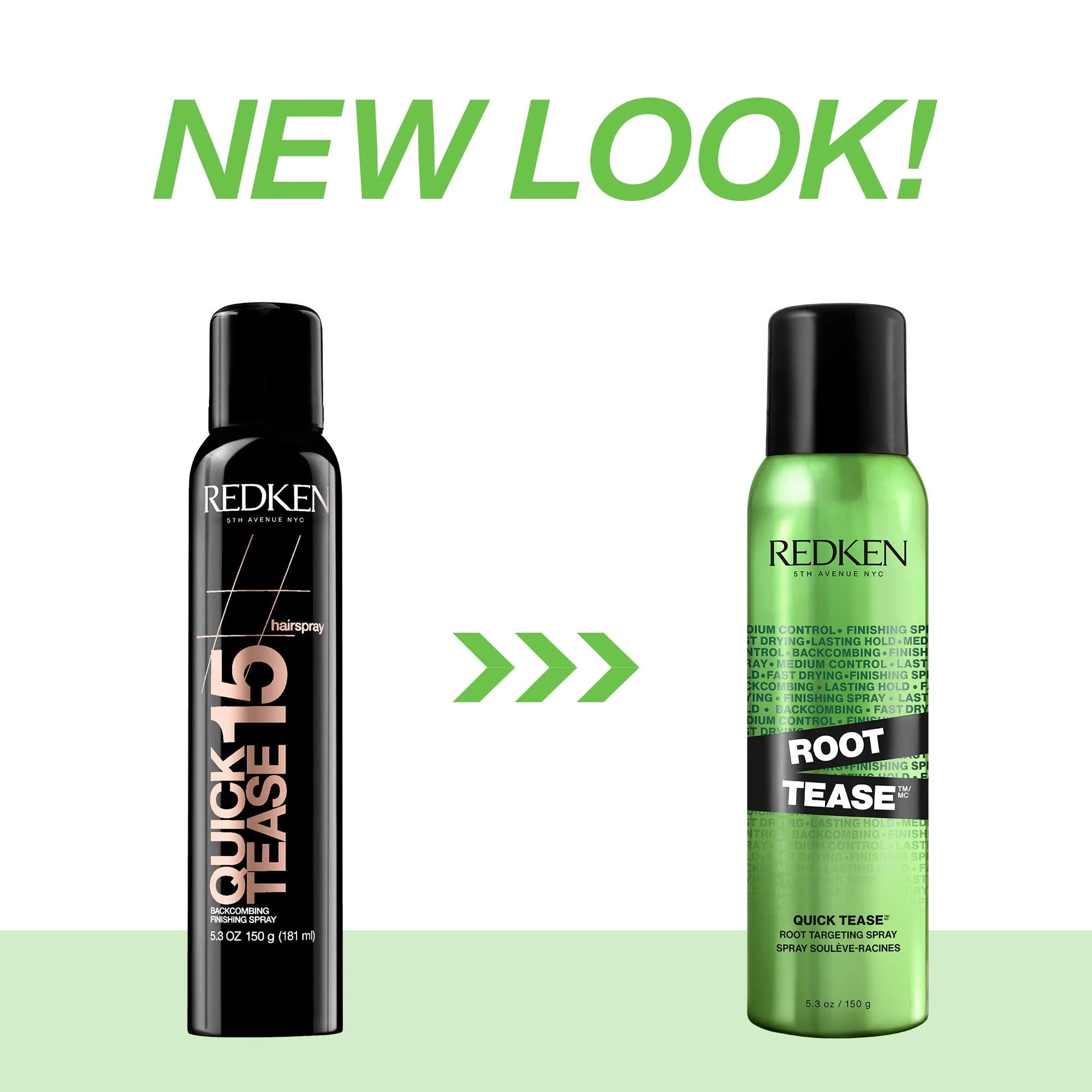REDKEN Quick Tease 15 Backcombing Finishing Spray, For All Hair Types, Enhances Texture & Volume, Maximum Control, 5.3 Oz - Image 6