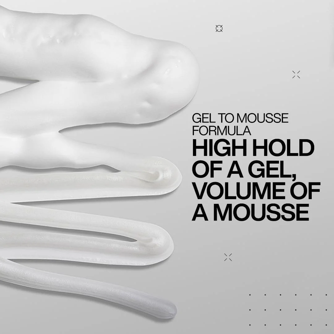 Redken Stay High Volumizing Mousse For Fine Hair - High Hold Gel to Mousse, Strong Hold for 24 Hours - Image 2