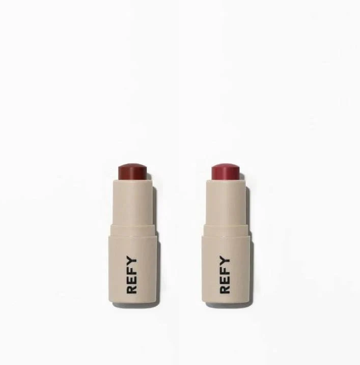 Refy Lip Blush Duo - Wine and Canyon + Bonus Premium Korean Facial Masque Pack
