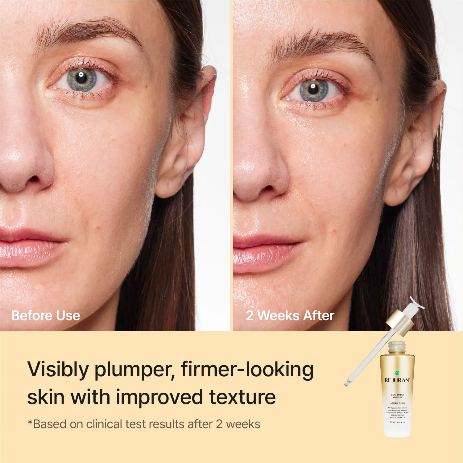REJURAN® Dual Effect Ampoule, DOT DUAL c-PDRN® - Salmon DNA Face Serum for Deep Rejuvenation, Wrinkle Care, Firming, Skin Elasticity with Visible Anti-Aging Results. Korean Skincare (1.01 fl oz) - Image 14
