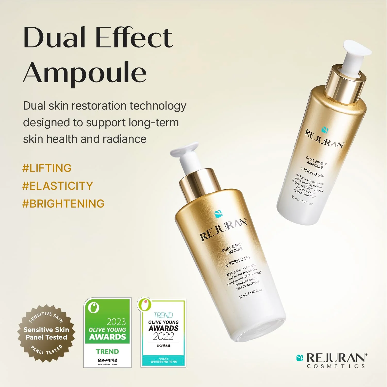 REJURAN® Dual Effect Ampoule, DOT DUAL c-PDRN® - Salmon DNA Face Serum for Deep Rejuvenation, Wrinkle Care, Firming, Skin Elasticity with Visible Anti-Aging Results. Korean Skincare (1.01 fl oz) - Image 16