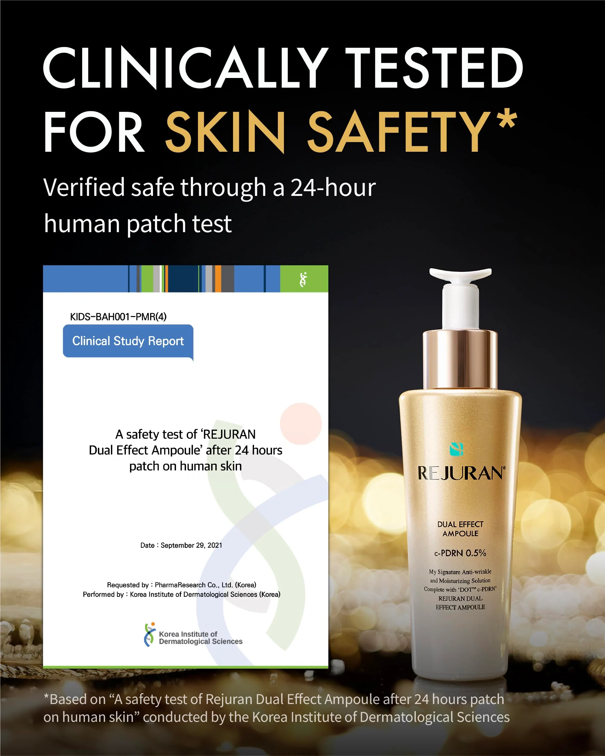 REJURAN® Dual Effect Ampoule, DOT DUAL c-PDRN® - Salmon DNA Face Serum for Deep Rejuvenation, Wrinkle Care, Firming, Skin Elasticity with Visible Anti-Aging Results. Korean Skincare (1.01 fl oz) - Image 7