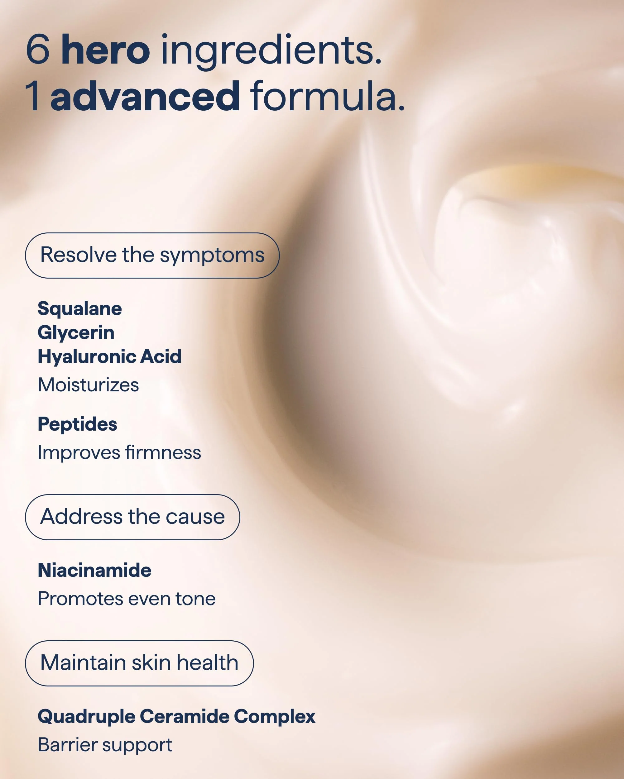 Remedy for Rich Moisture | Barrier Repairing Rich Cream Moisturizer for Normal to Dry Skin | Quadruple Ceramide Complex, Peptides, Squalane, Glycerin | By Dermatologist Dr. Shah, 1.7 fl. oz - Image 8