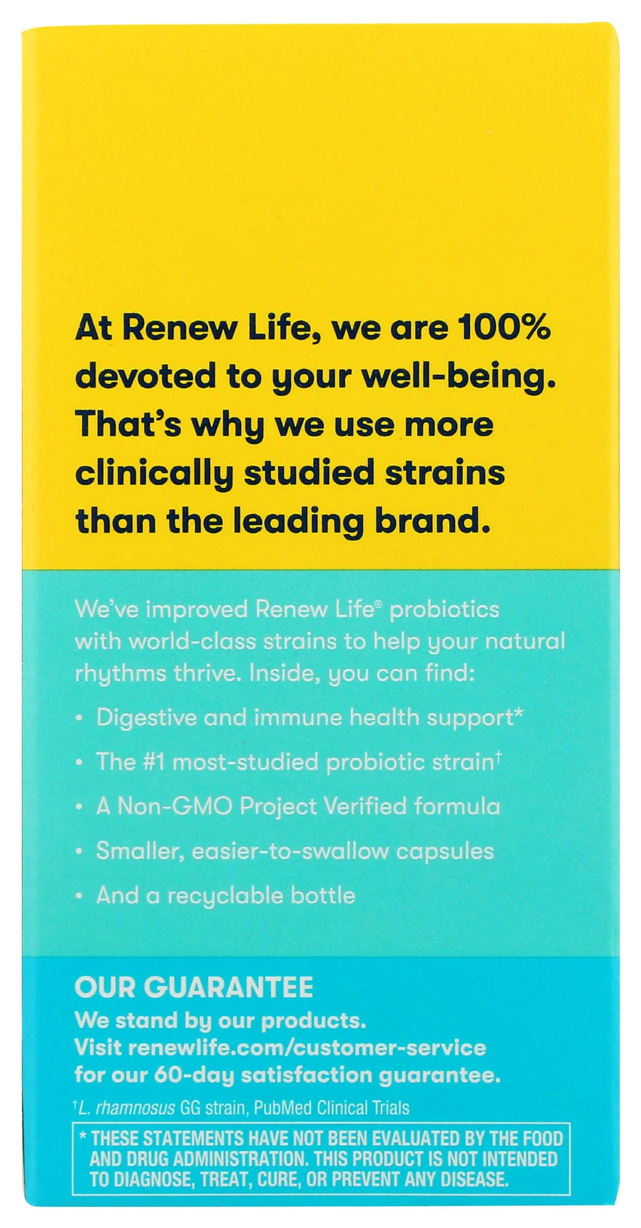 Renew Life, Ultimate Flora Care Probiotic 100 Billion, 30 Count - Image 7