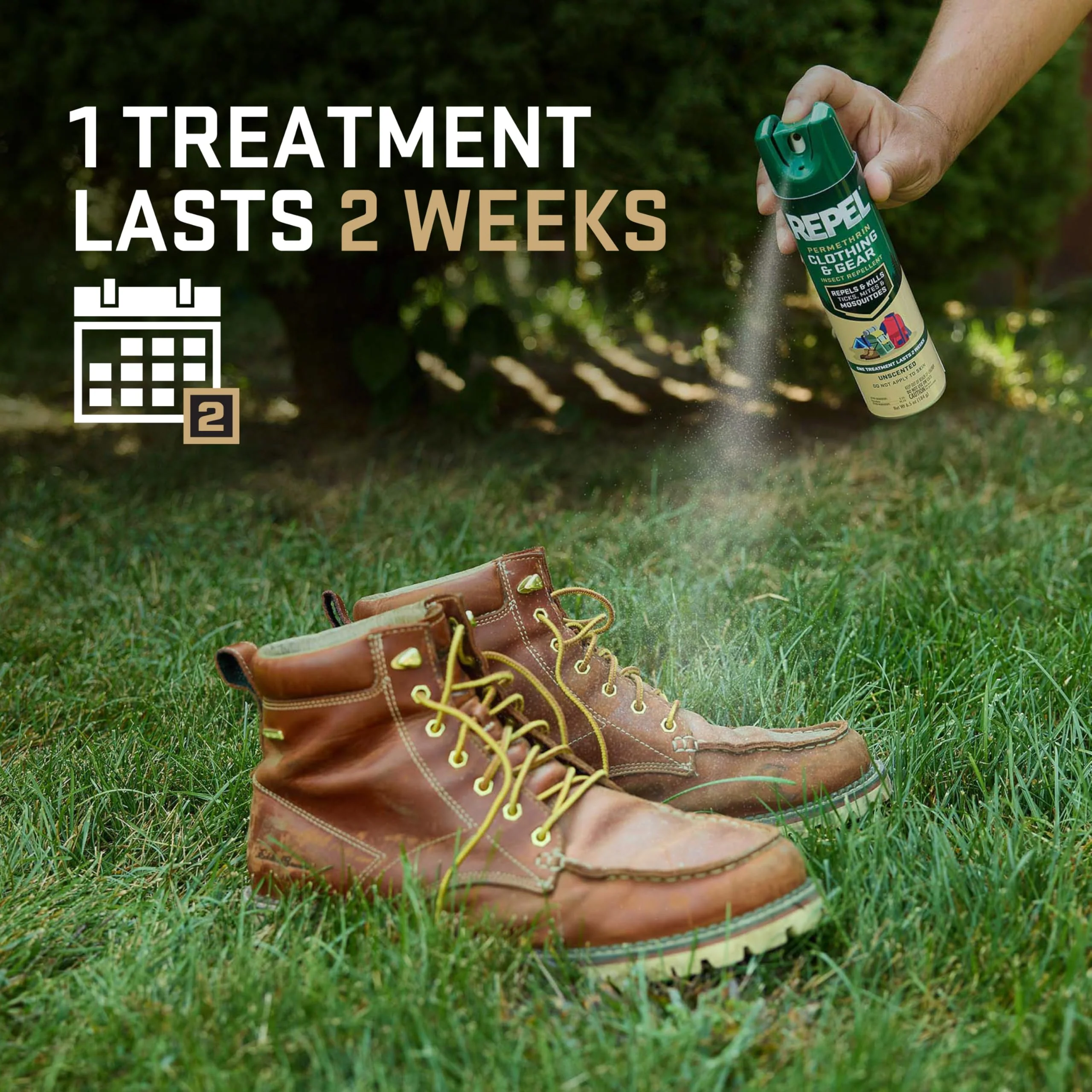Repel Permethrin Clothing And Gear Insect Repellent, 6.5 Ounces, Aerosol Insect Repellent For Clothing And Gear Including Nets, Tents, Sleeping Bags And Backpacks - Image 3