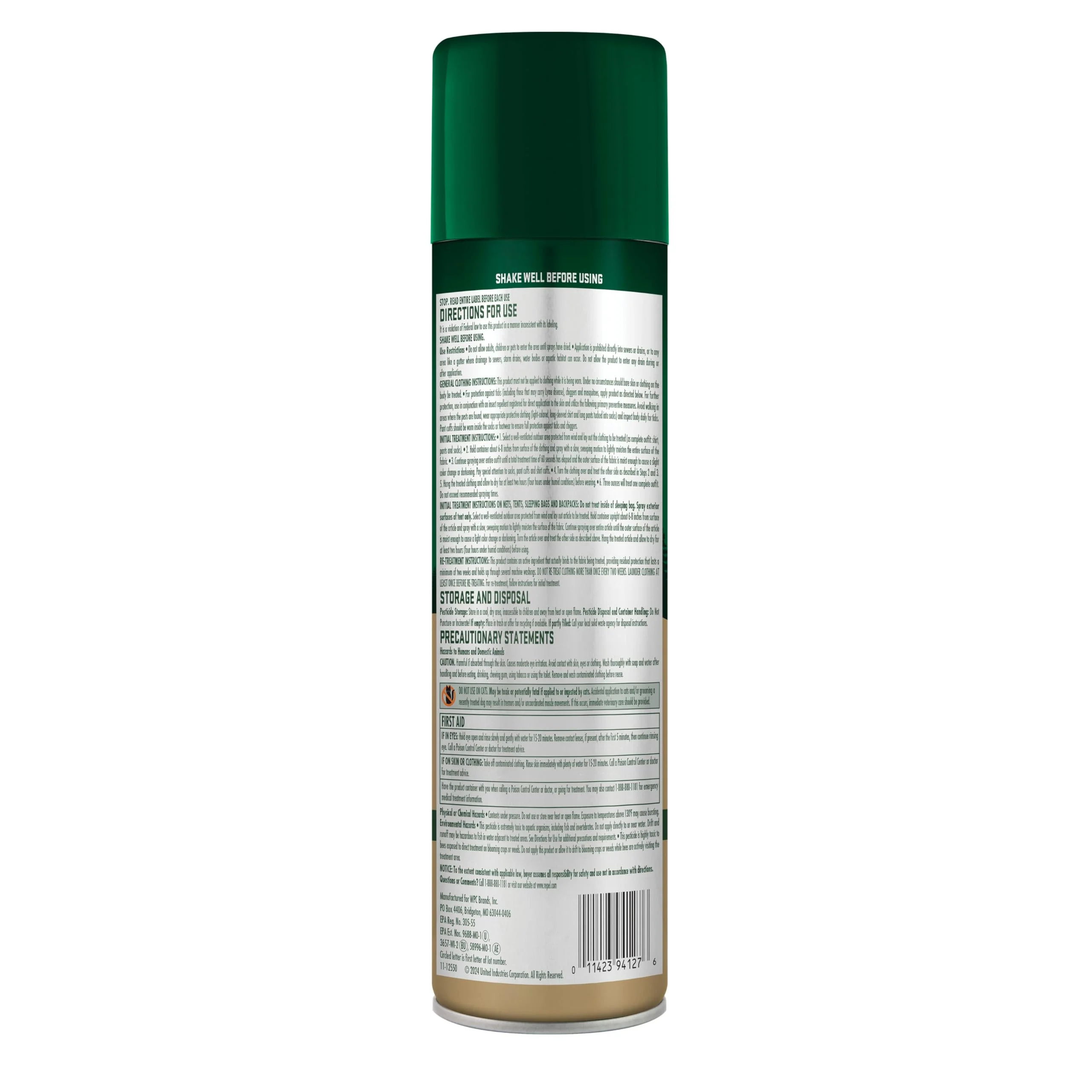 Repel Permethrin Clothing And Gear Insect Repellent, 6.5 Ounces, Aerosol Insect Repellent For Clothing And Gear Including Nets, Tents, Sleeping Bags And Backpacks - Image 8