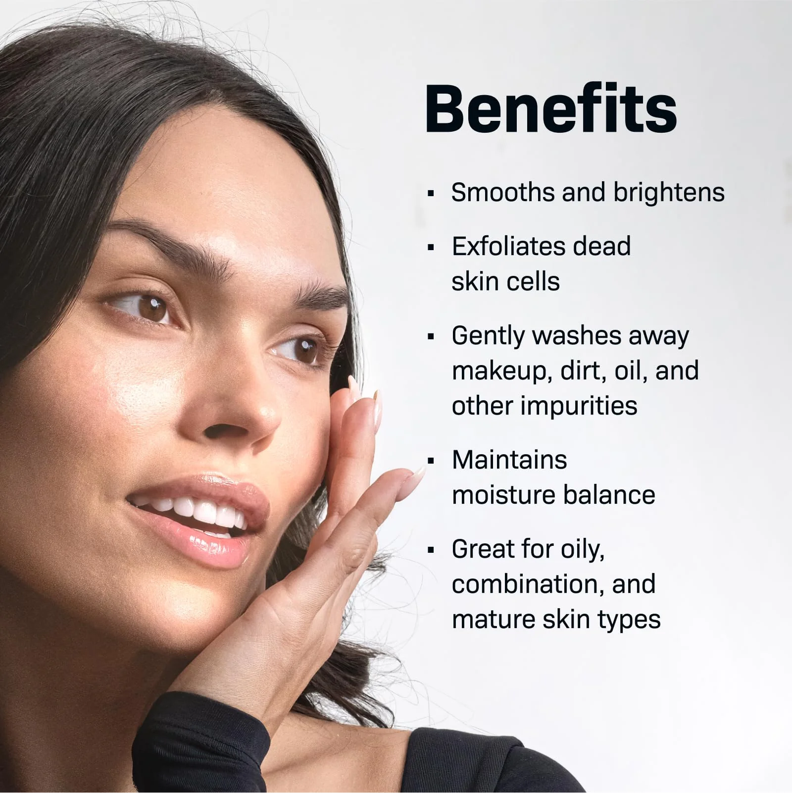 Revision Skincare Brightening Facial Wash, Daily Face Wash for Oily and Combination Skin with Vitamin C, Glycolic Acid, and Salicylic Acid to Brighten, Exfoliate, and Remove Impurities, 3.4 fl oz - Image 8