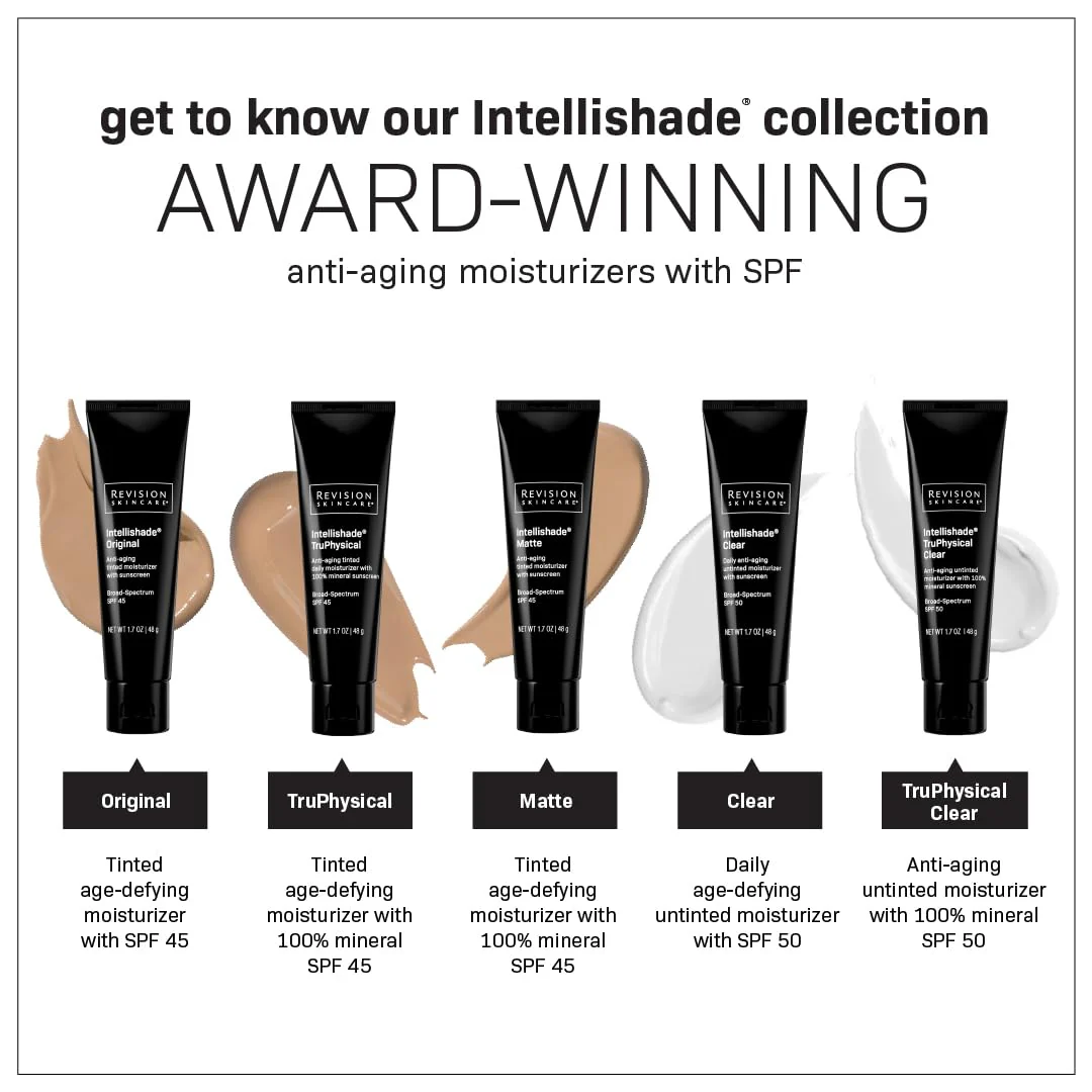 Revision Skincare Intellishade® Original SPF 45, Anti-Aging Tinted Sunscreen for Face, Daily Moisturizer with SPF, Anti-Wrinkle with Peptides & Vitamin C, Hydrating Broad-Spectrum Sunscreen, 1.7 oz - Image 6