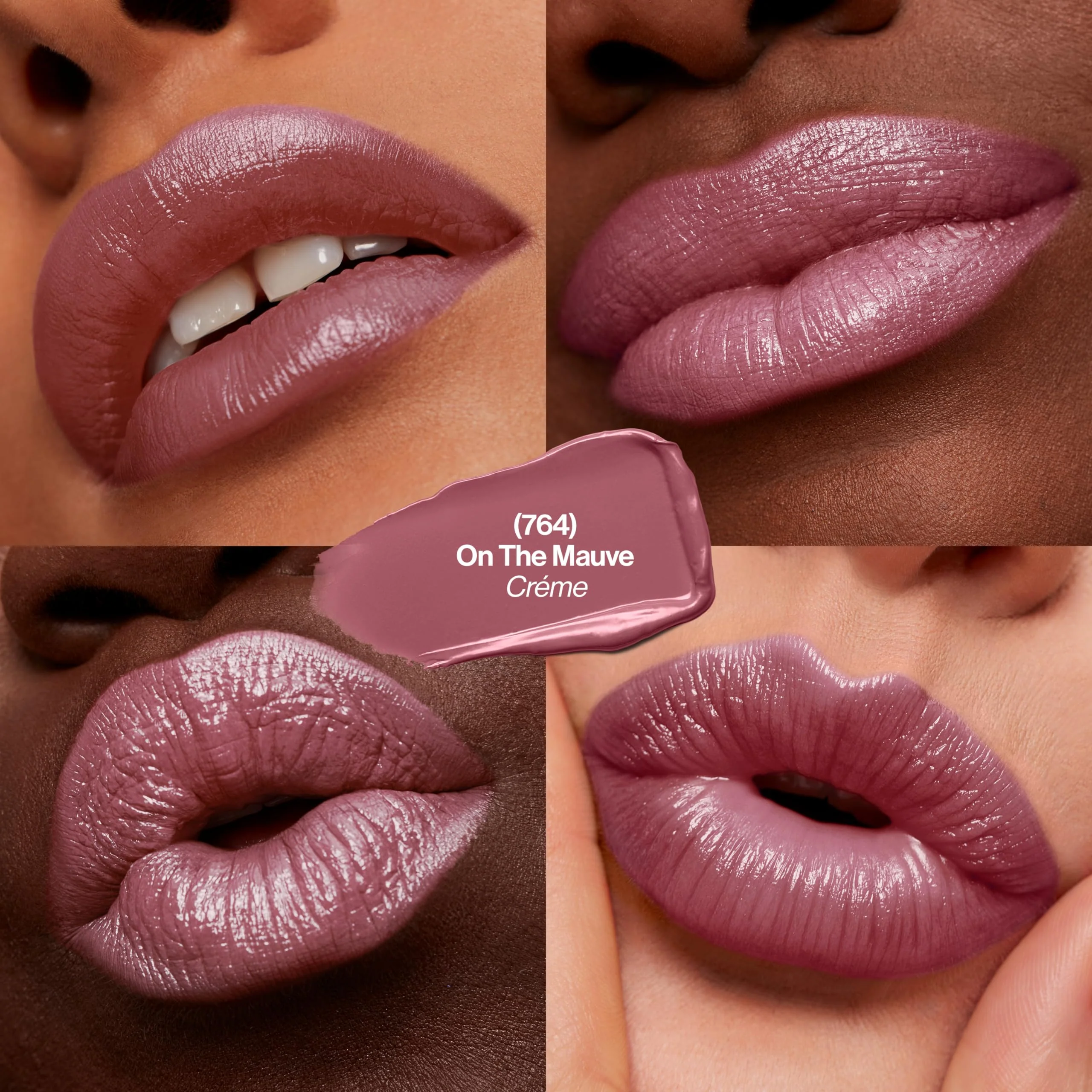 Revlon Super Lustrous Lipstick, Creamy Formula For Soft, Fuller-Looking Lips, Moisturized Feel, 764 On the Mauve, 0.15 oz - Image 10