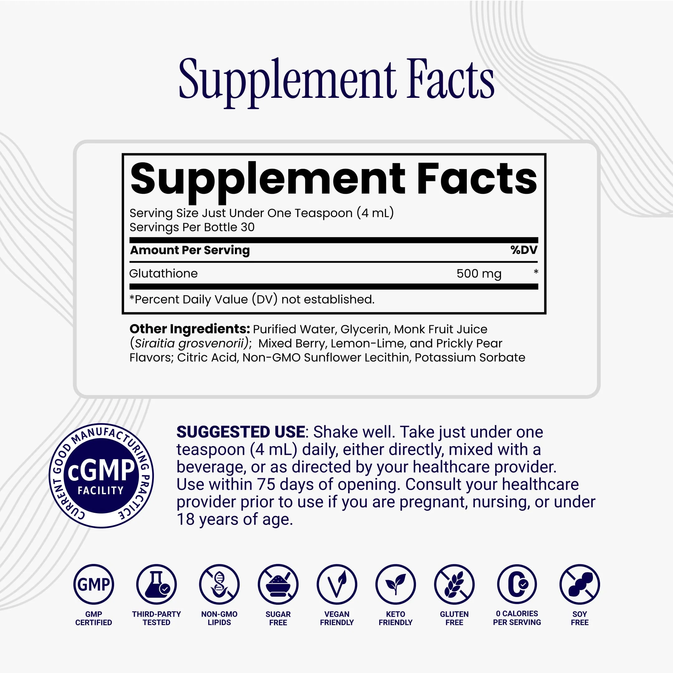 Rho Nutrition Liposomal Glutathione - Ultra High Absorption Liquid Glutathione Supplement - Supports Natural Detoxification, Immune System, Skin Health, Mental Clarity & Overall Well-Being - Image 6