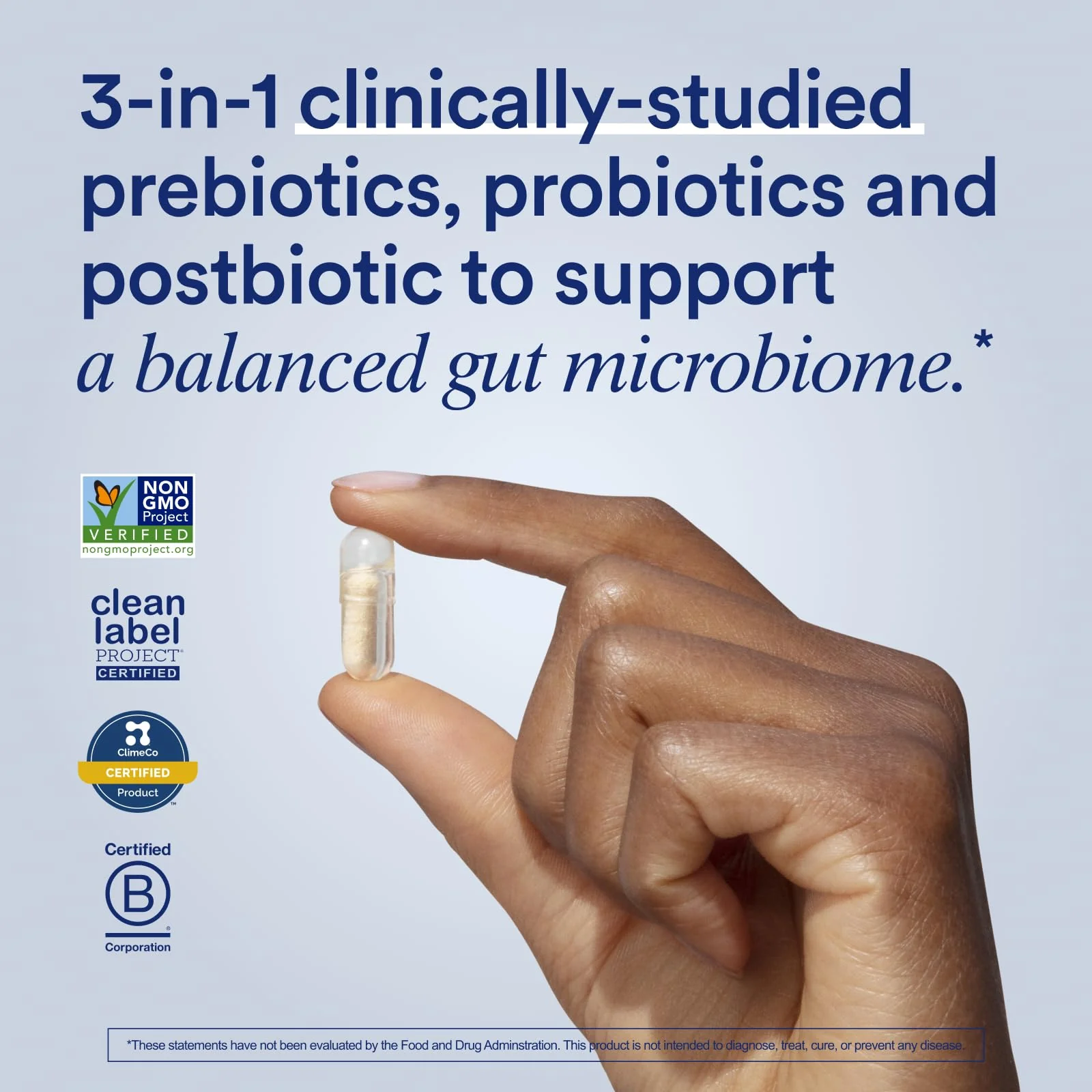 Ritual Synbiotic+ Probiotic, Prebiotic, Postbiotic, 3-in-1 Supplement for Gut Health and Digestive Support, Regularity, Bloat, Immune*, Vegan Delayed-Released Daily Capsule, Women and Men, 30 Day - Image 7