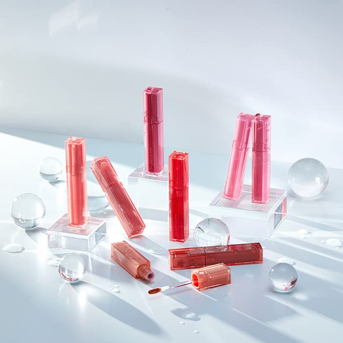 rom&nd DEWY·FUL WATER TINT 05 TAFFY|Glossy|high pigment|moisturizing|non-sticky|Hydrated lips|colorful shades|High Shine|0.18oz - Image 5