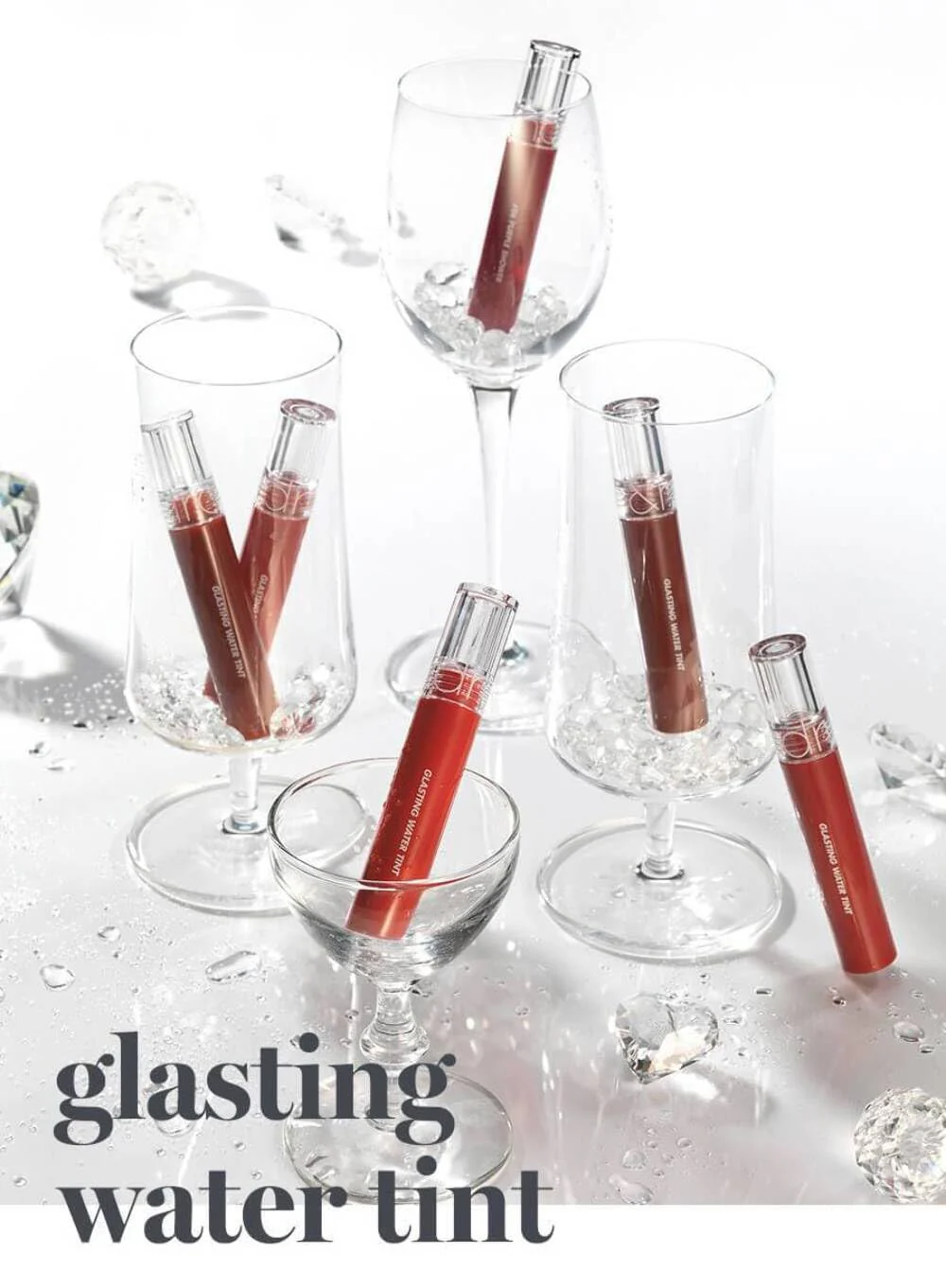 rom&nd Glasting Water Tint (5 Colors) 4g (03 BRICK RIVER) - Image 9