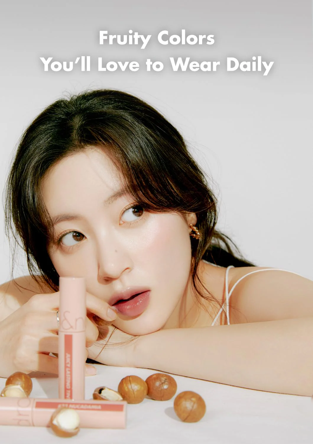 rom&nd JUICY LASTING TINT #33 BARE VINE - K-Beauty Long-Lasting Lip Stain for Plump, Natural Gloss & Vivid, Non-Sticky Finish - Effortless Daily Wear - Image 2