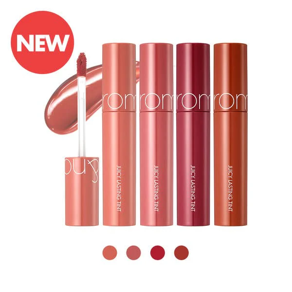 ROMAND Juicy Lasting Tint F/W Colors 4 Shades (11#PINK PUMPKIN) - Image 7