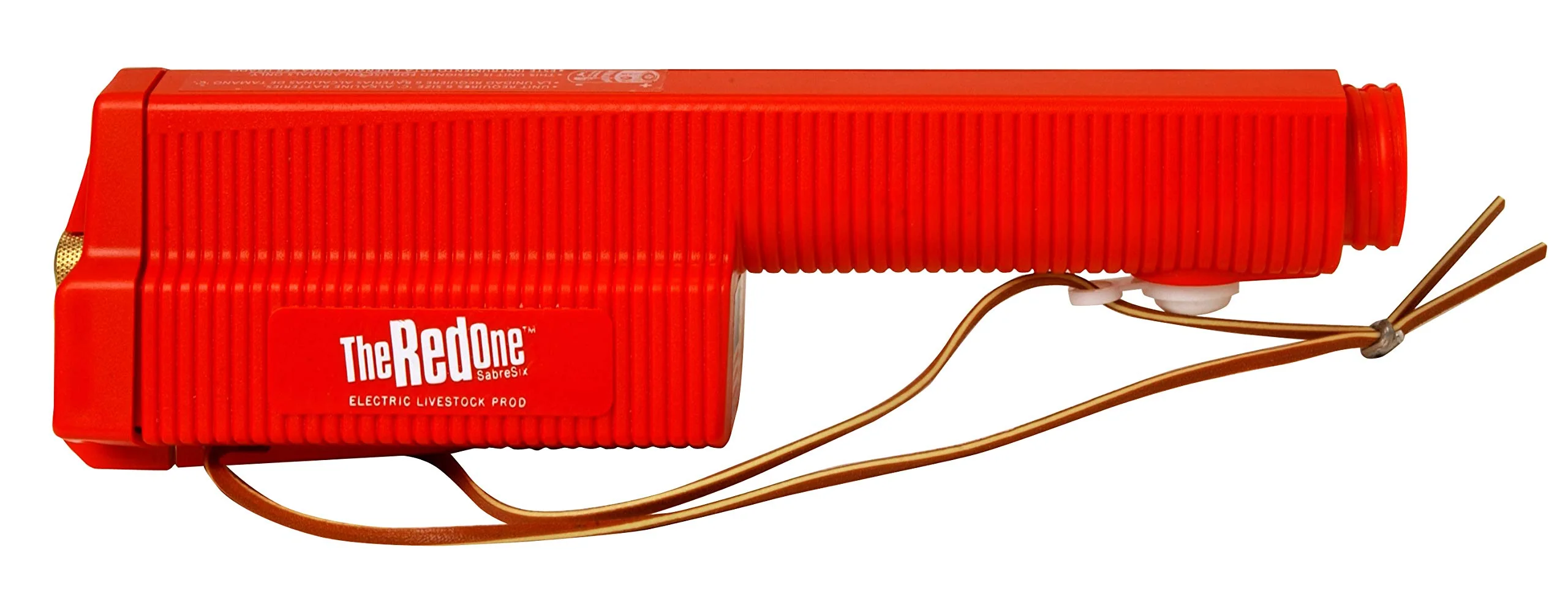 Sabre-SIX® Cattle Prod Handle Replacement - Hot Shot - The Red One Livestock Prod Replacement Handle (Item No. HUS)